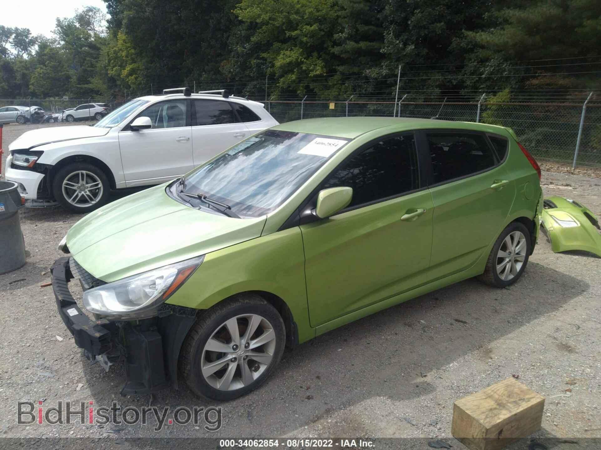 2012 HYUNDAI ACCENT - VIN: KMHCU5AE7CU041176 - Фото 2