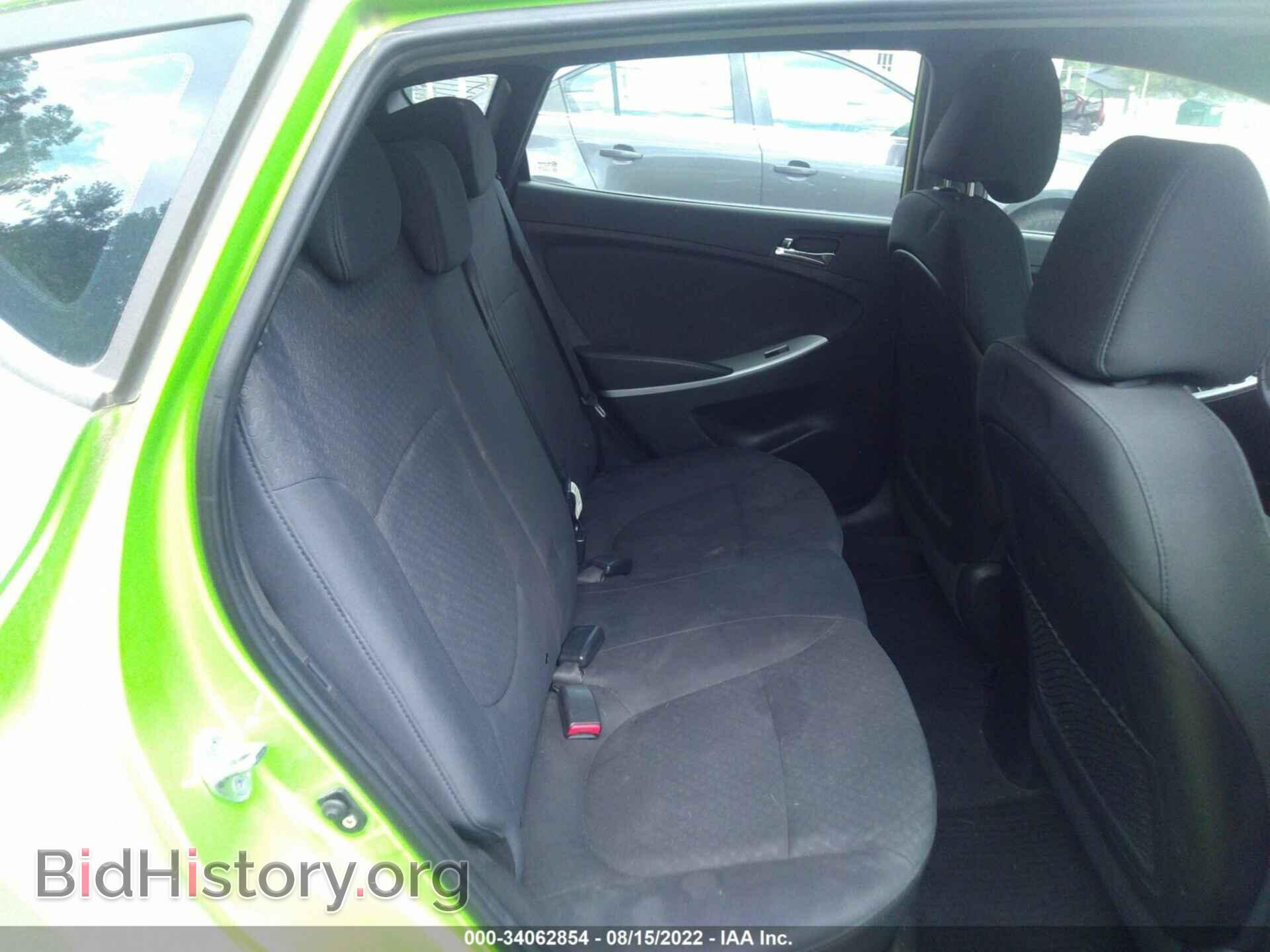 2012 HYUNDAI ACCENT - VIN: KMHCU5AE7CU041176 - Фото 8