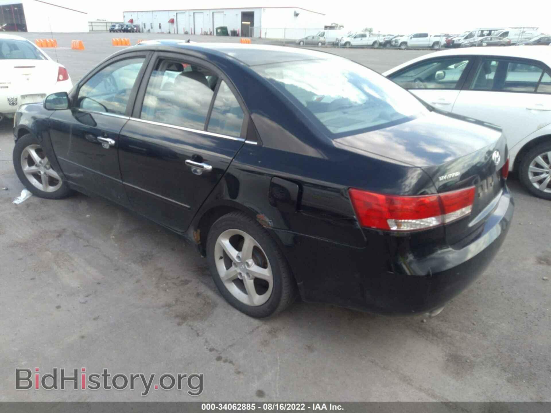 2006 HYUNDAI SONATA - VIN: 5NPEU46F86H083671 - Фото 3