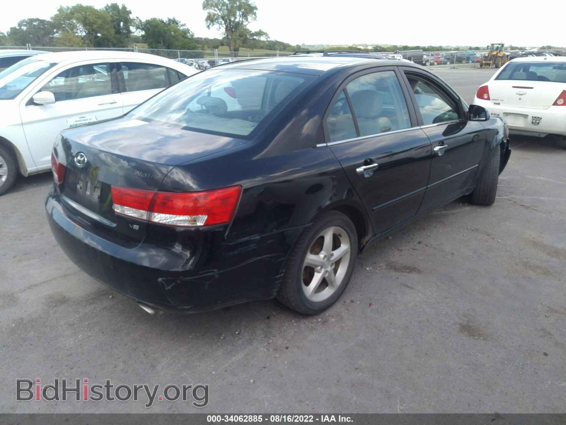 2006 HYUNDAI SONATA - VIN: 5NPEU46F86H083671 - Фото 4