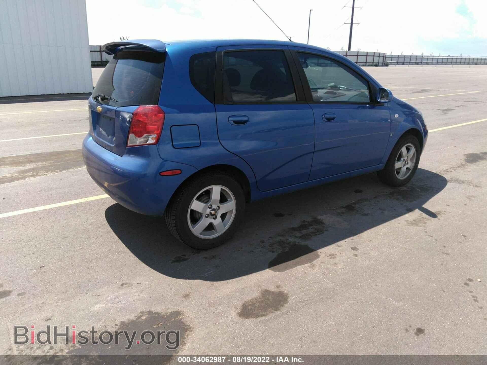 2007 CHEVROLET AVEO - VIN: KL1TD666X7B772690 - Фото 4