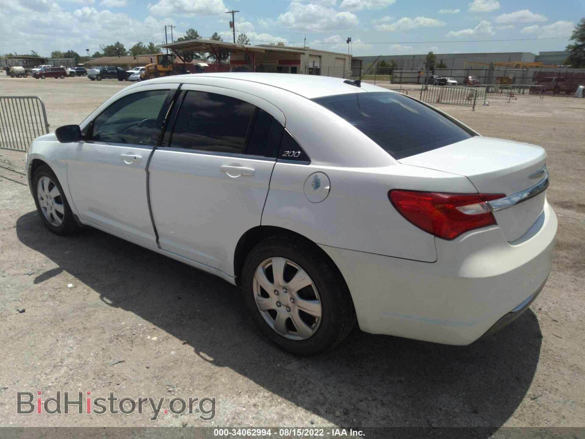 2012 CHRYSLER 200 - VIN: 1C3CCBABXCN273667 - Фото 3