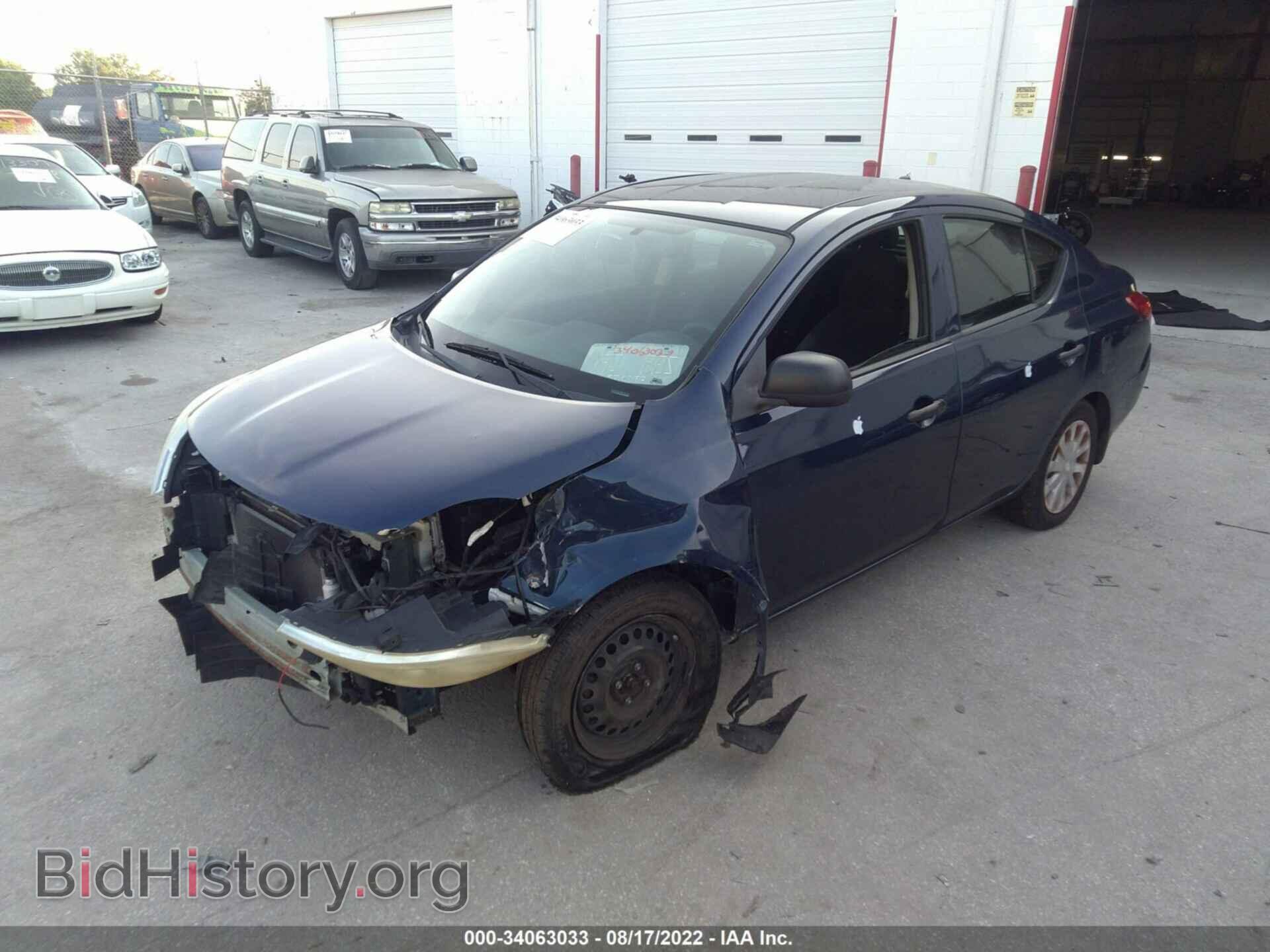 2012 NISSAN VERSA - VIN: 3N1CN7AP6CL855900 - Фото 2