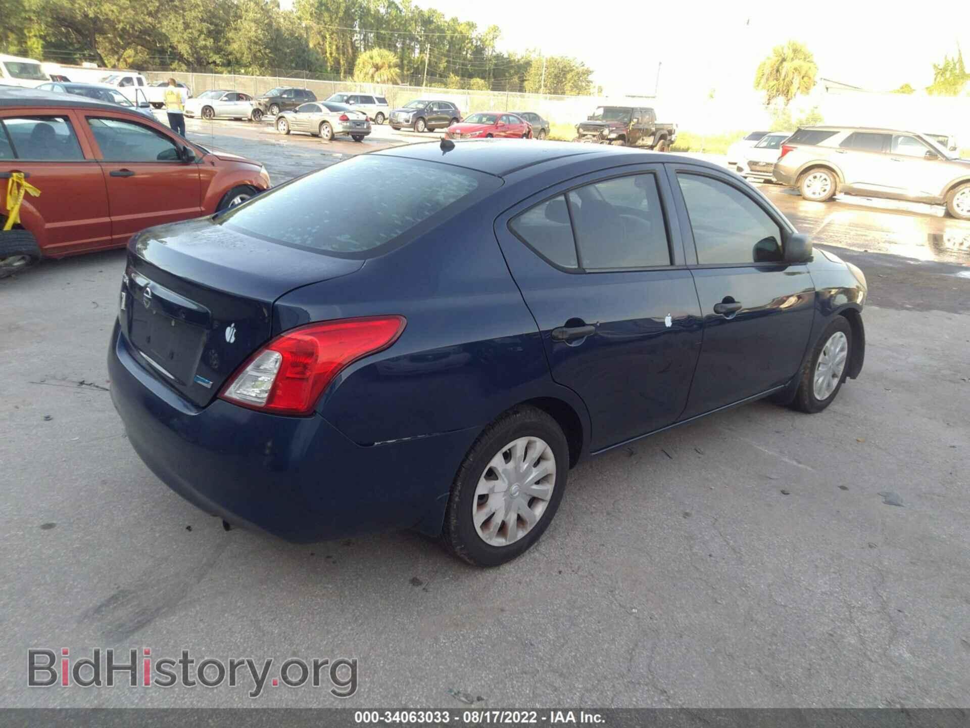 2012 NISSAN VERSA - VIN: 3N1CN7AP6CL855900 - Фото 4