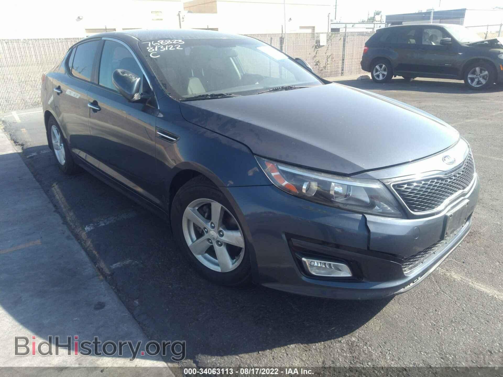 Фотография KNAGM4A75F5589948 - KIA OPTIMA 2015