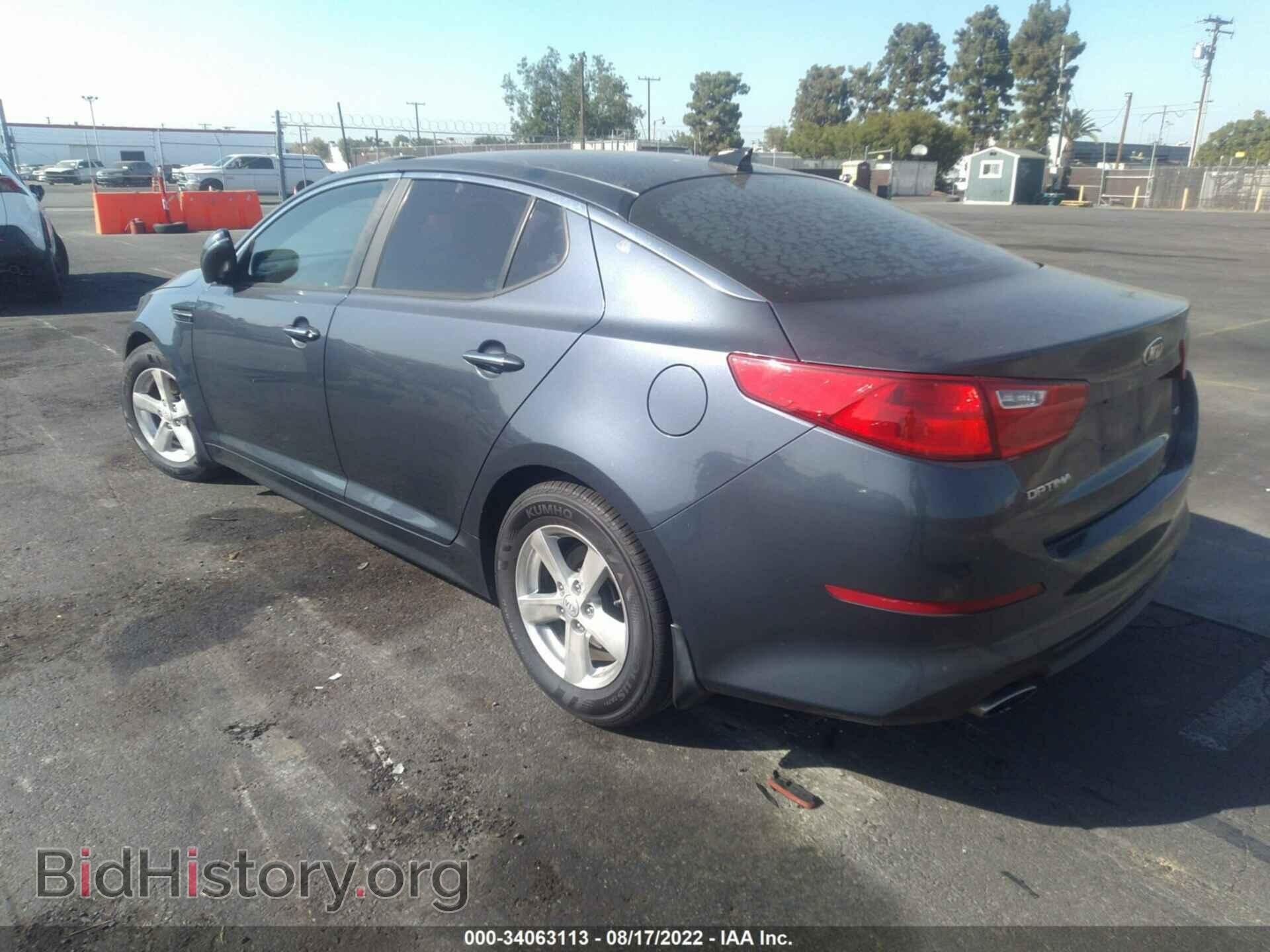 2015 KIA OPTIMA - VIN: KNAGM4A75F5589948 - Photo 3