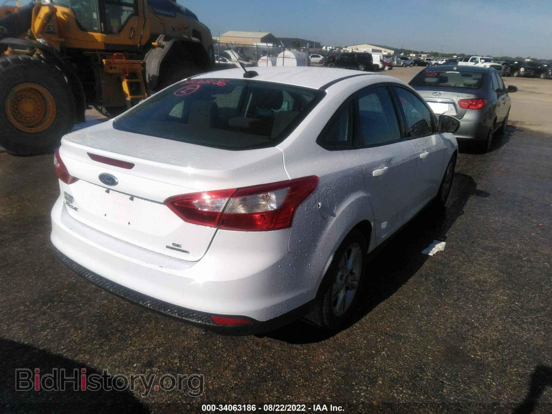 2014 FORD FOCUS - VIN: 1FADP3F2XEL454839 - Фото 4