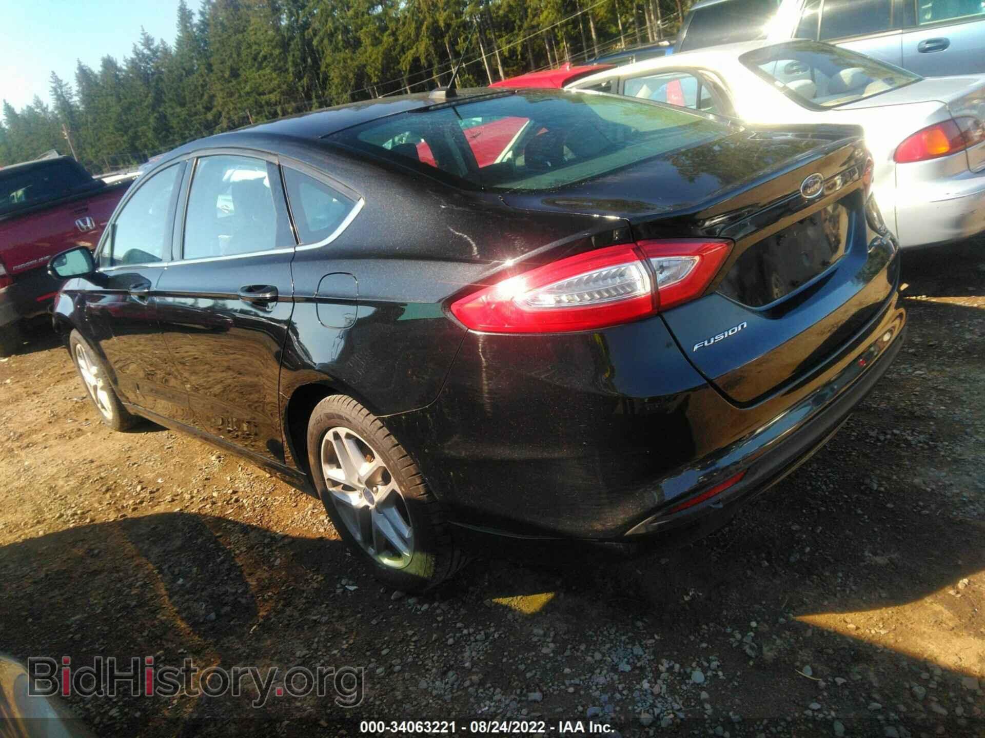 2013 FORD FUSION - VIN: 3FA6P0HR6DR313140 - Фото 3