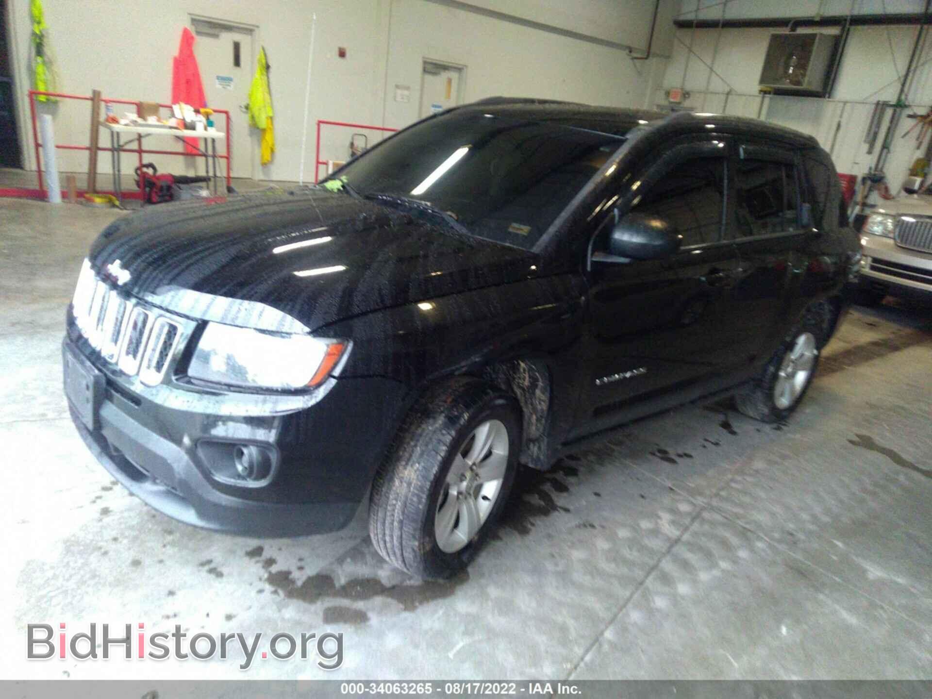 2014 JEEP COMPASS - VIN: 1C4NJDBB4ED879592 - Фото 2