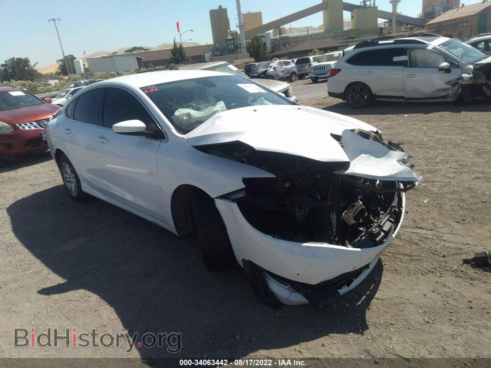 Фотография 1C3CCCAB7FN660249 - CHRYSLER 200 2015