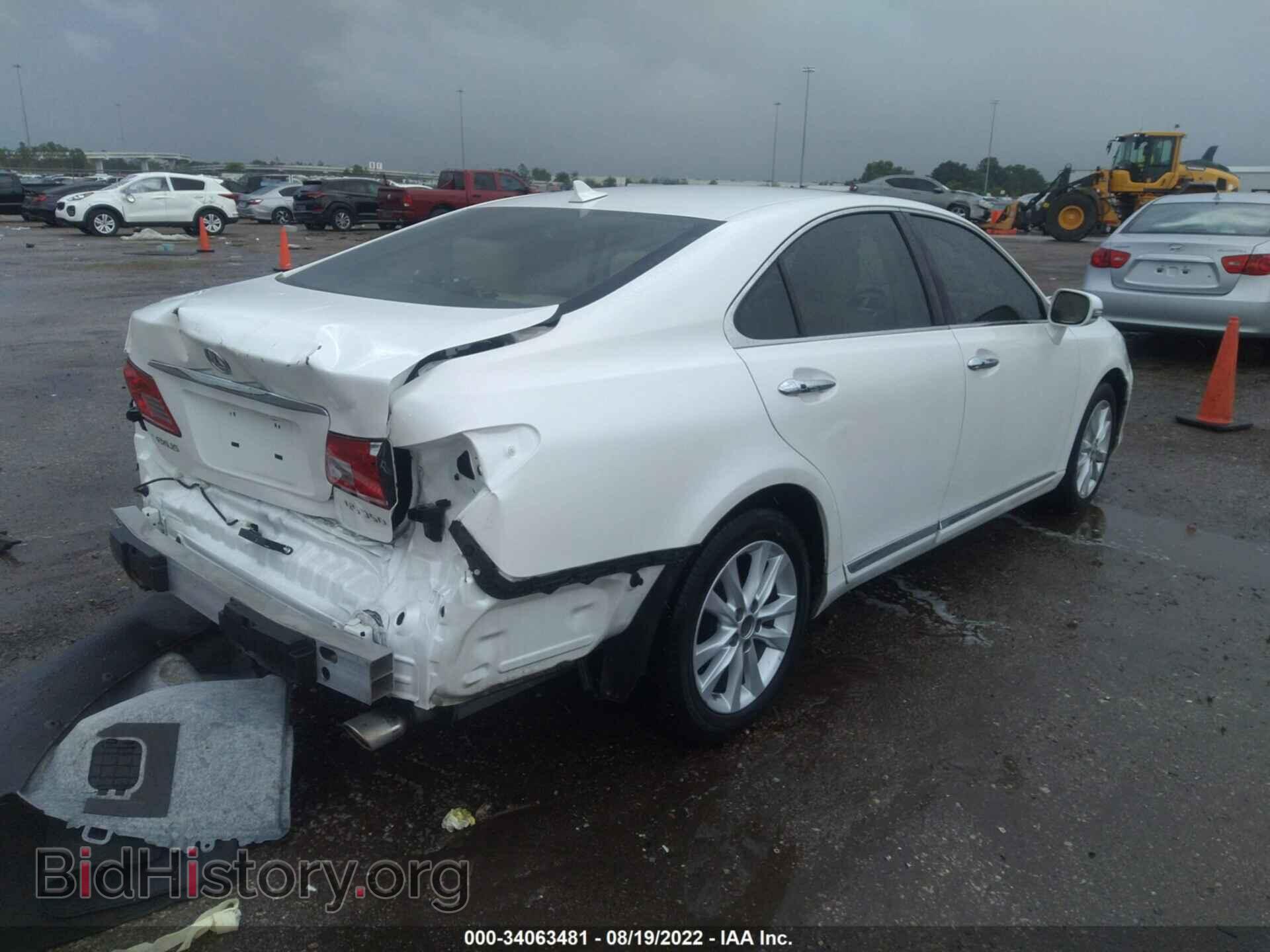 2010 LEXUS ES 350 - VIN: JTHBK1EG9A2414347 - Фото 4