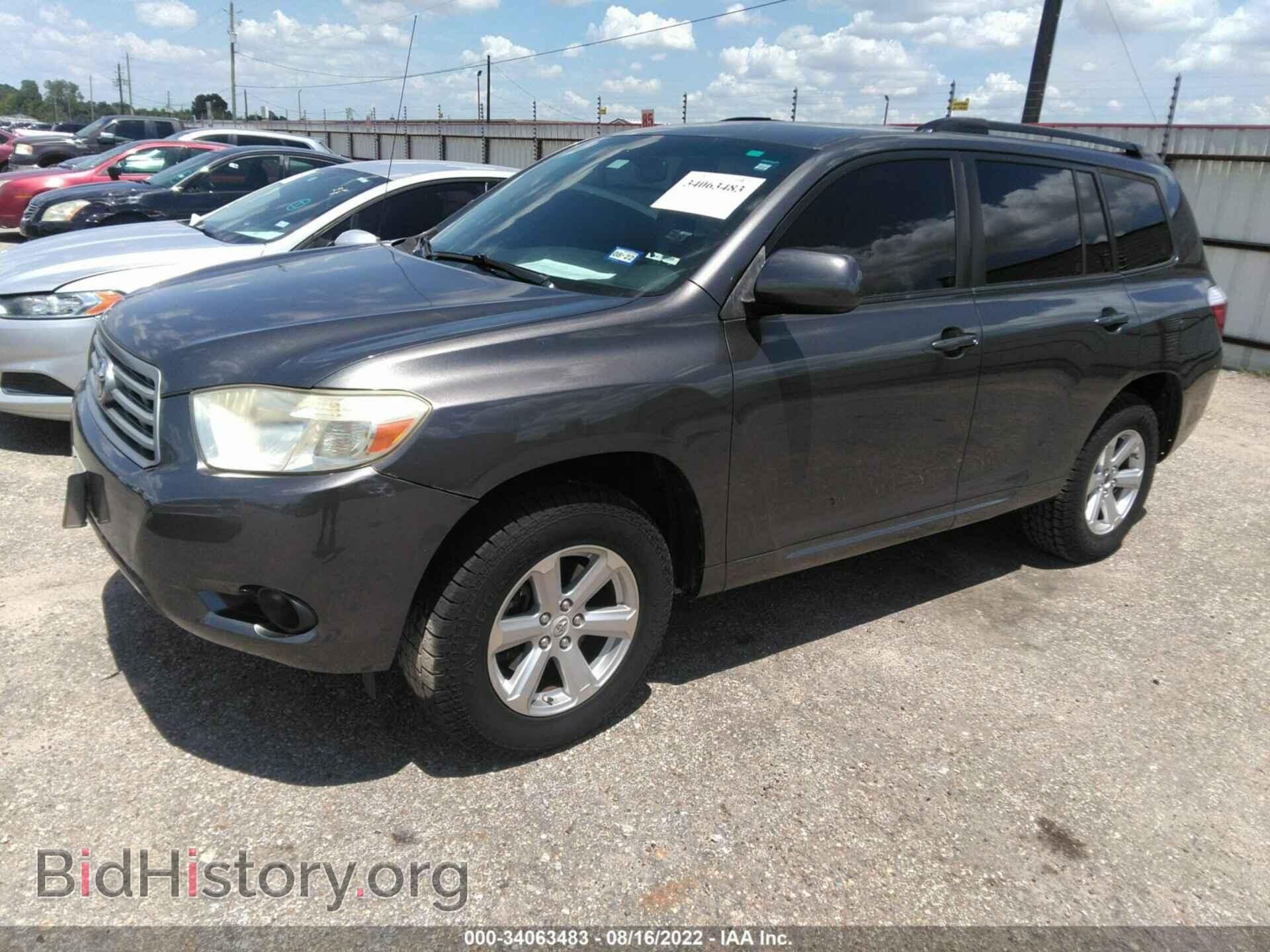 2009 TOYOTA HIGHLANDER - VIN: JTEDA41A892004727 - Фото 2