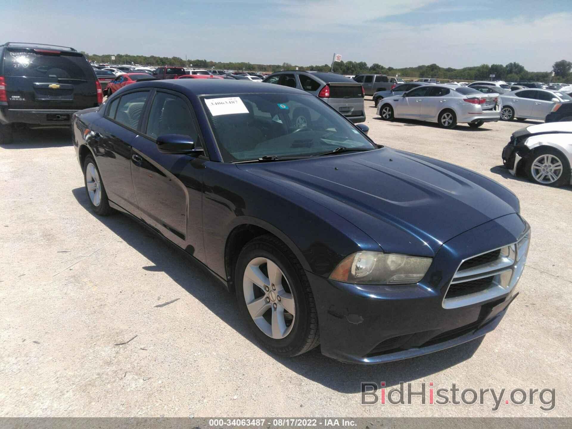 Photo 2C3CDXBG7EH129347 - DODGE CHARGER 2014