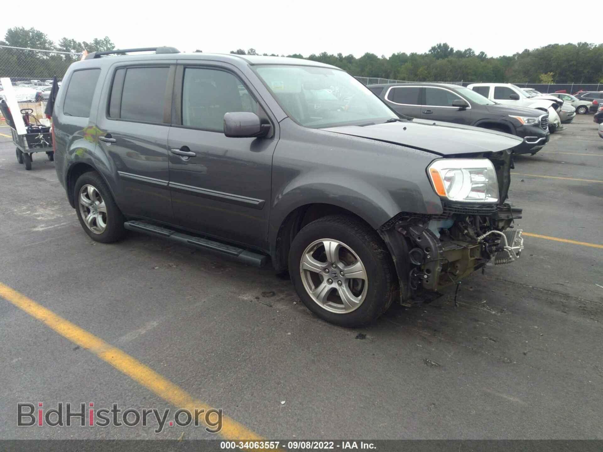 Фотография 5FNYF4H58FB049711 - HONDA PILOT 2015