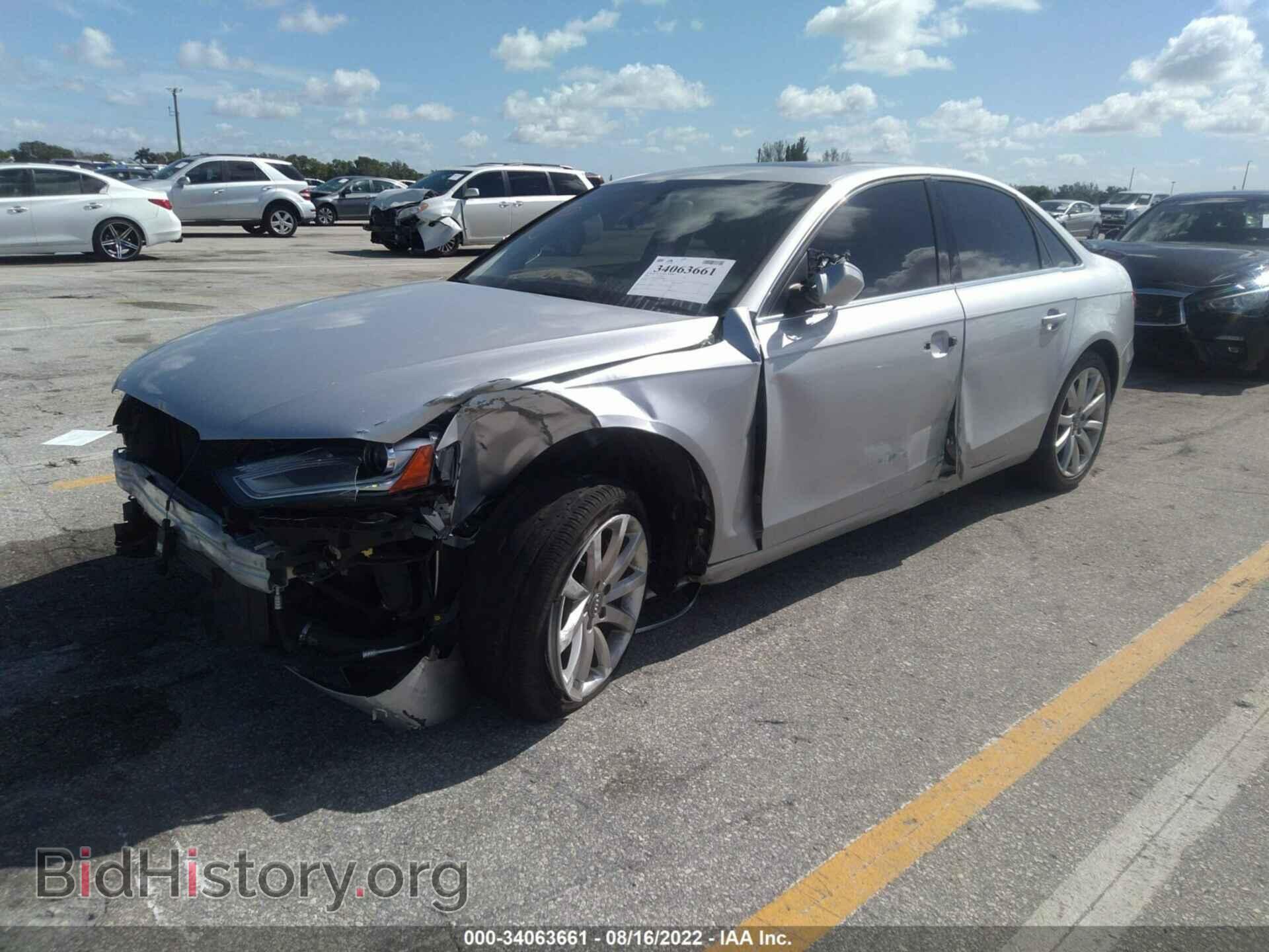 2013 AUDI A4 - VIN: WAUFFAFL8DN026898 - Photo 2