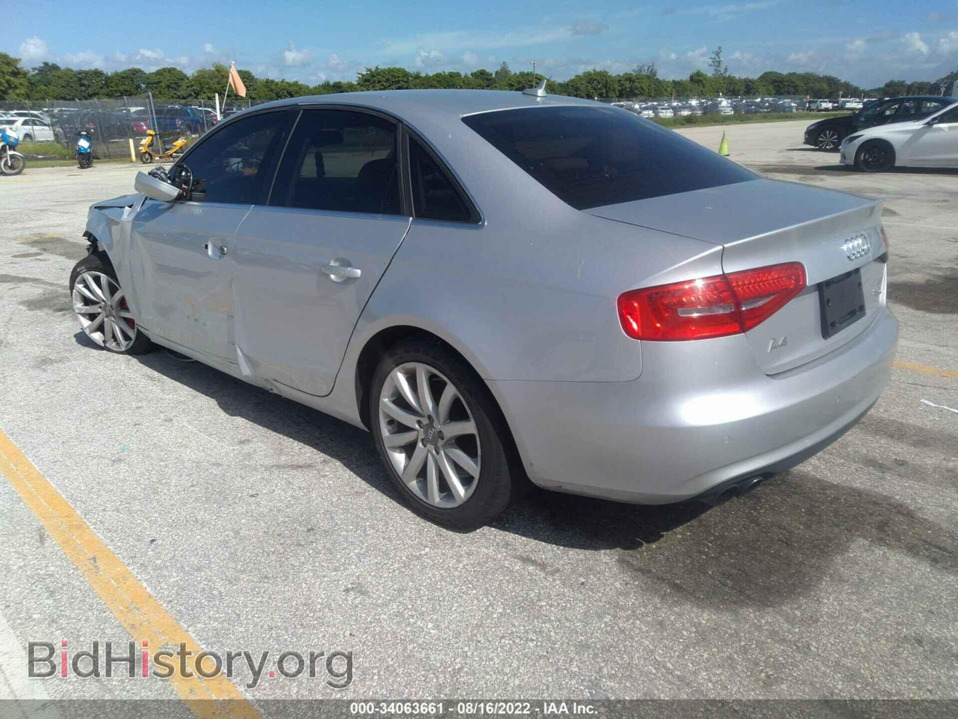 2013 AUDI A4 - VIN: WAUFFAFL8DN026898 - Photo 3