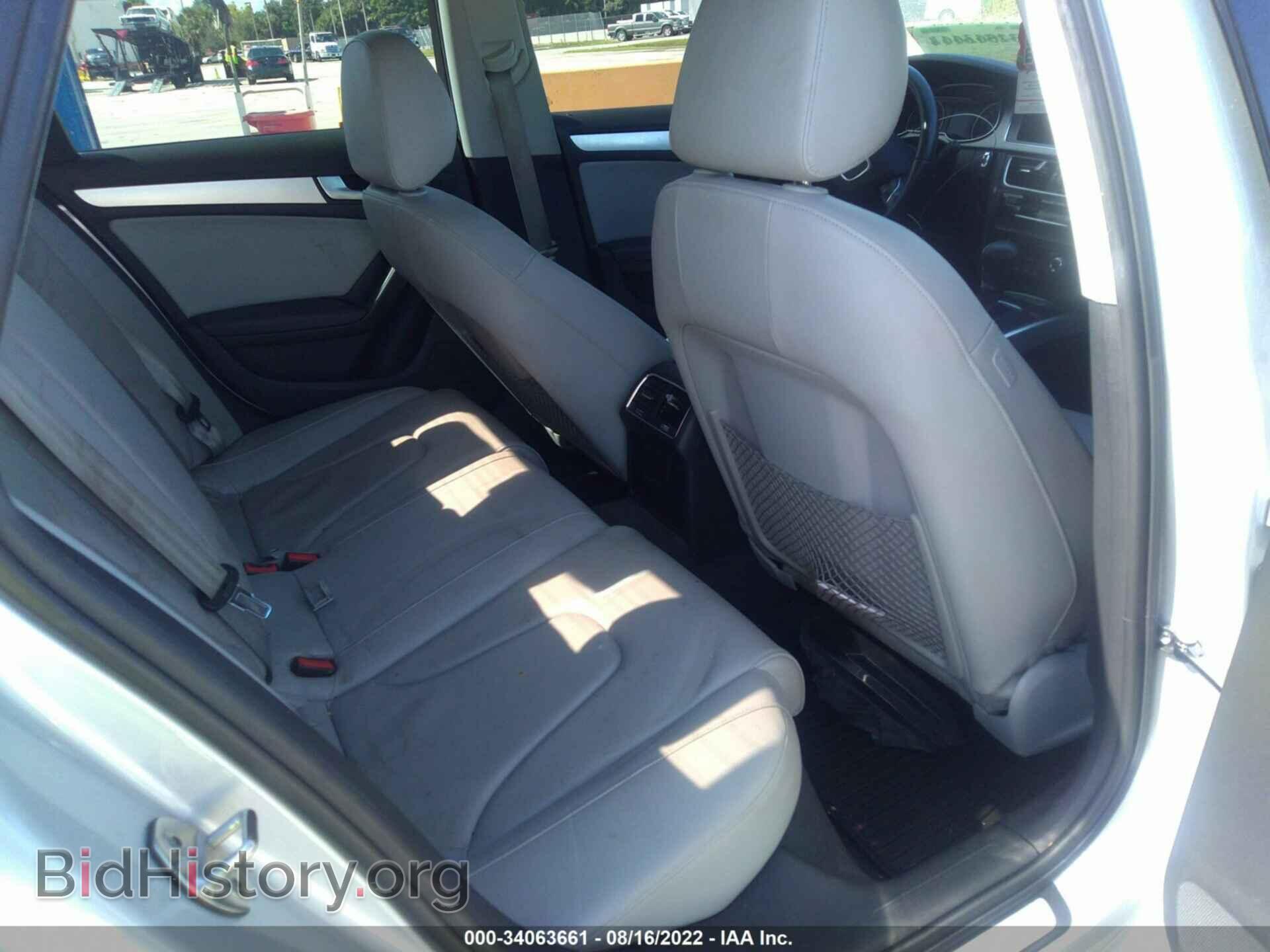 2013 AUDI A4 - VIN: WAUFFAFL8DN026898 - Photo 8