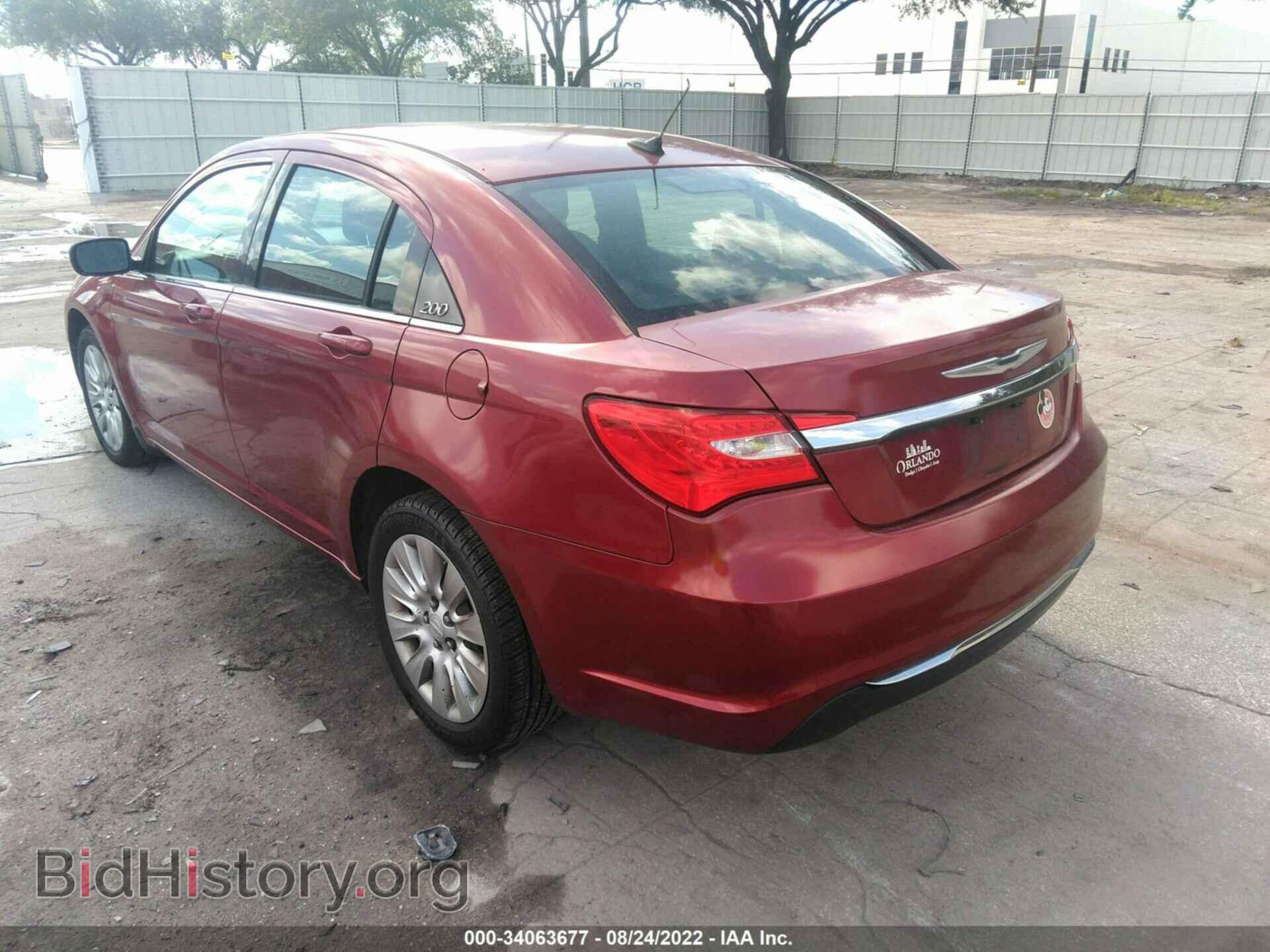 2014 CHRYSLER 200 - VIN: 1C3CCBAB4EN204458 - Фото 3
