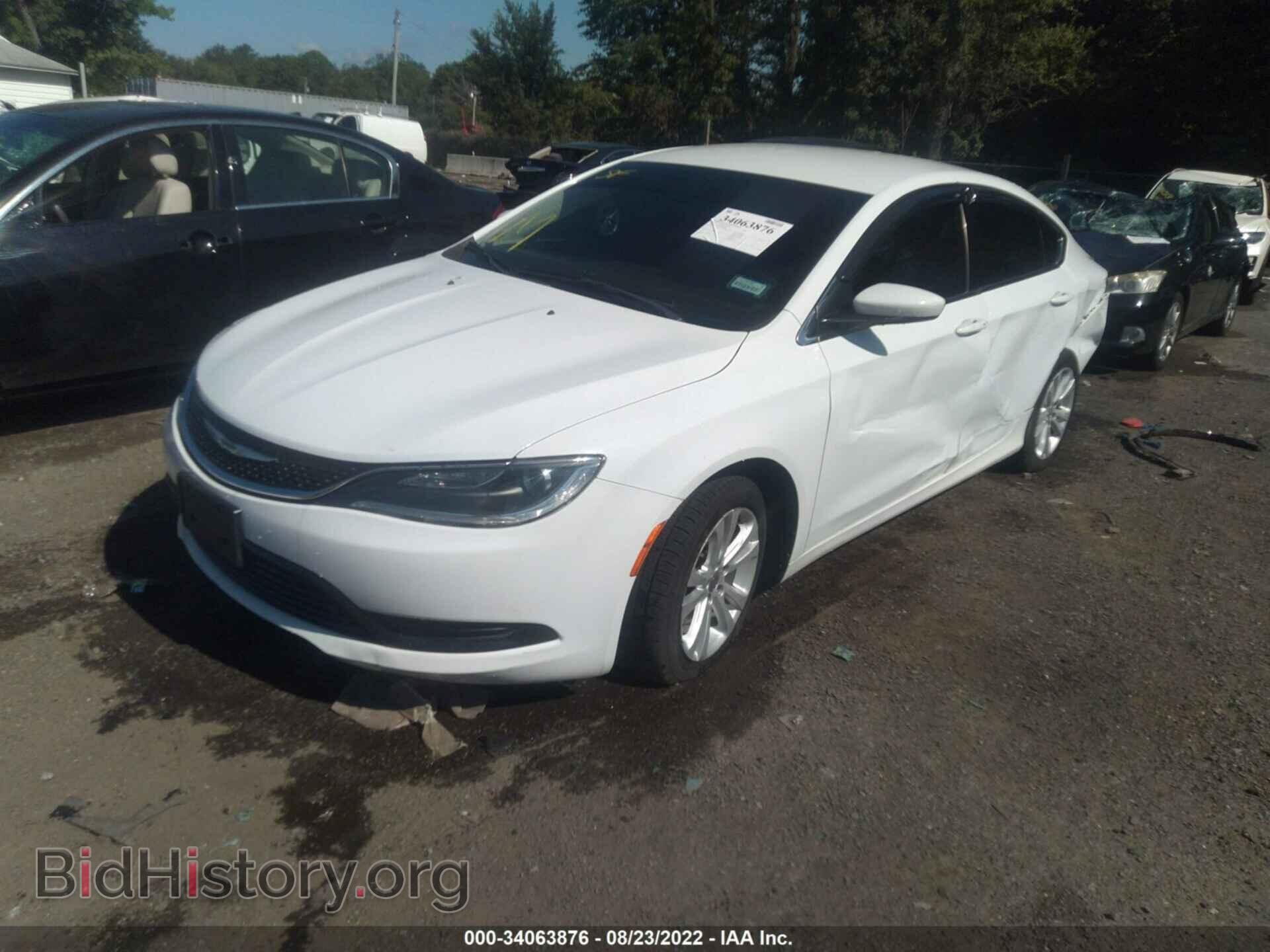2016 CHRYSLER 200 - VIN: 1C3CCCFB2GN189184 - Фото 2