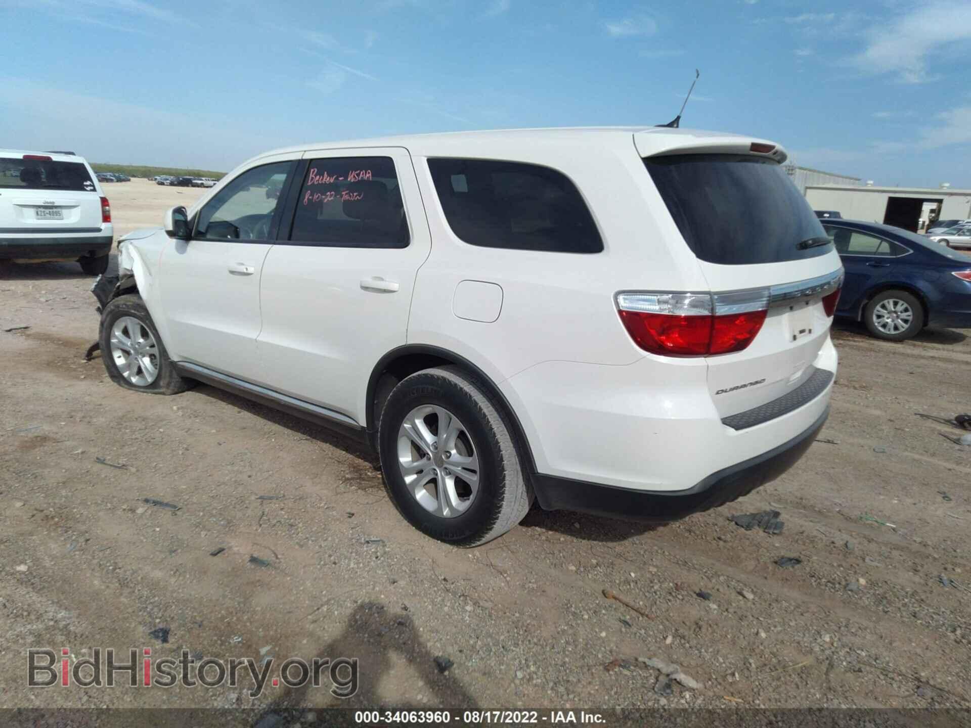 2012 DODGE DURANGO - VIN: 1C4RDHAG9CC169779 - Photo 3