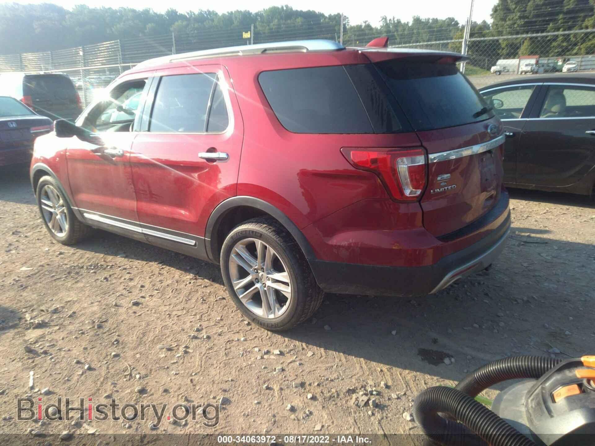 2016 FORD EXPLORER - VIN: 1FM5K7F85GGA64165 - Фото 3