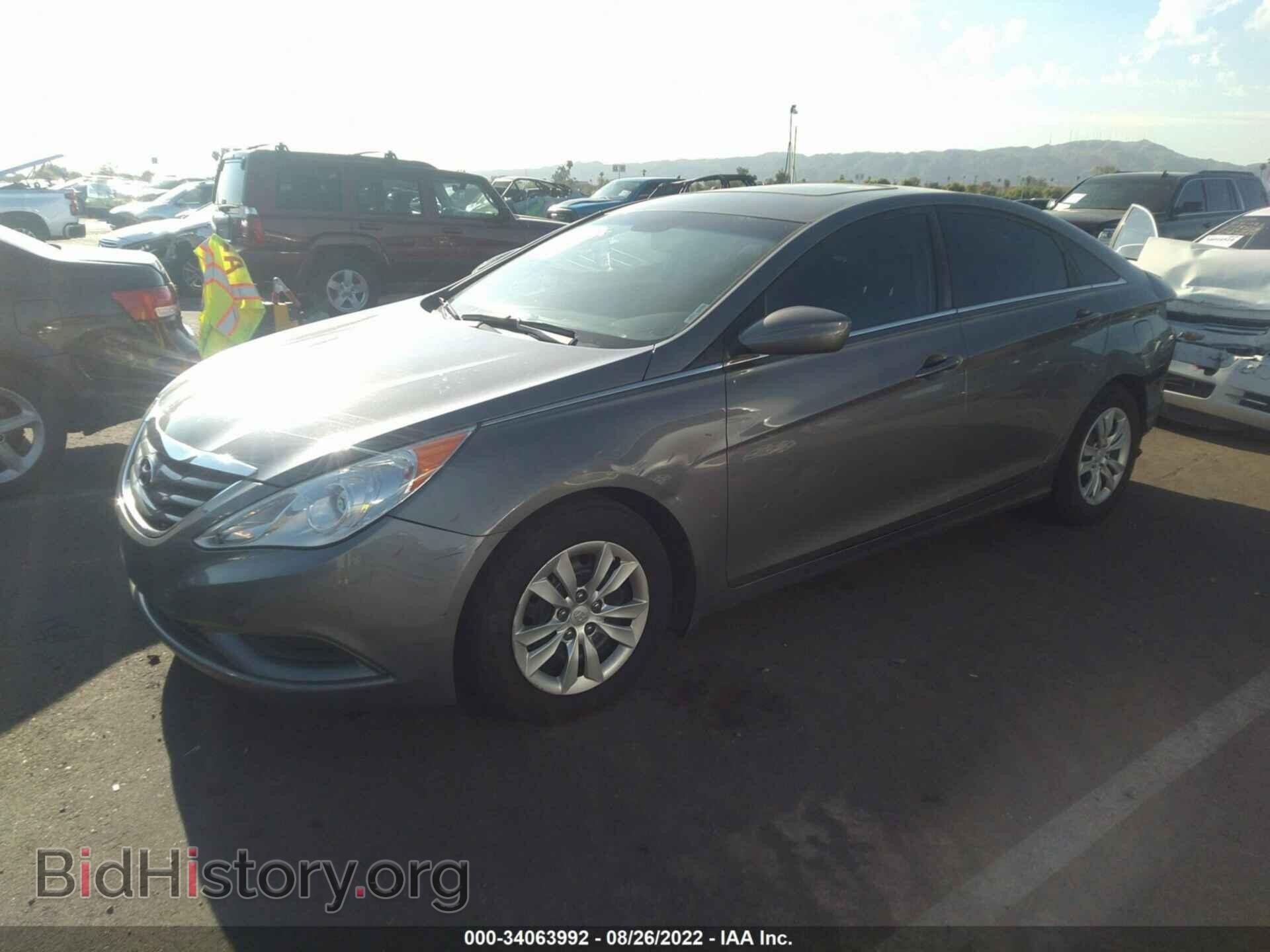 2012 HYUNDAI SONATA - VIN: 5NPEB4AC0CH495128 - Фото 2