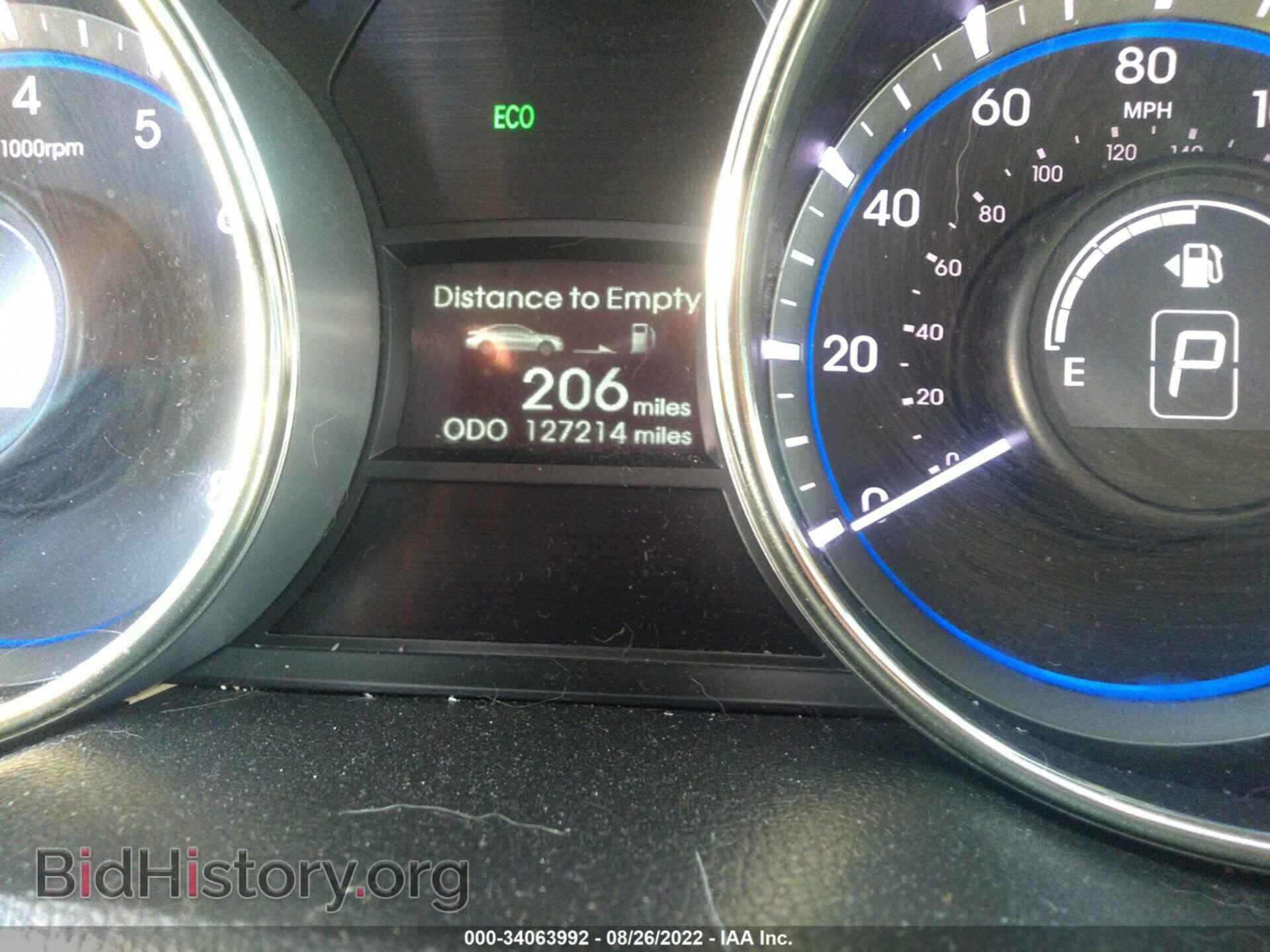 2012 HYUNDAI SONATA - VIN: 5NPEB4AC0CH495128 - Фото 7