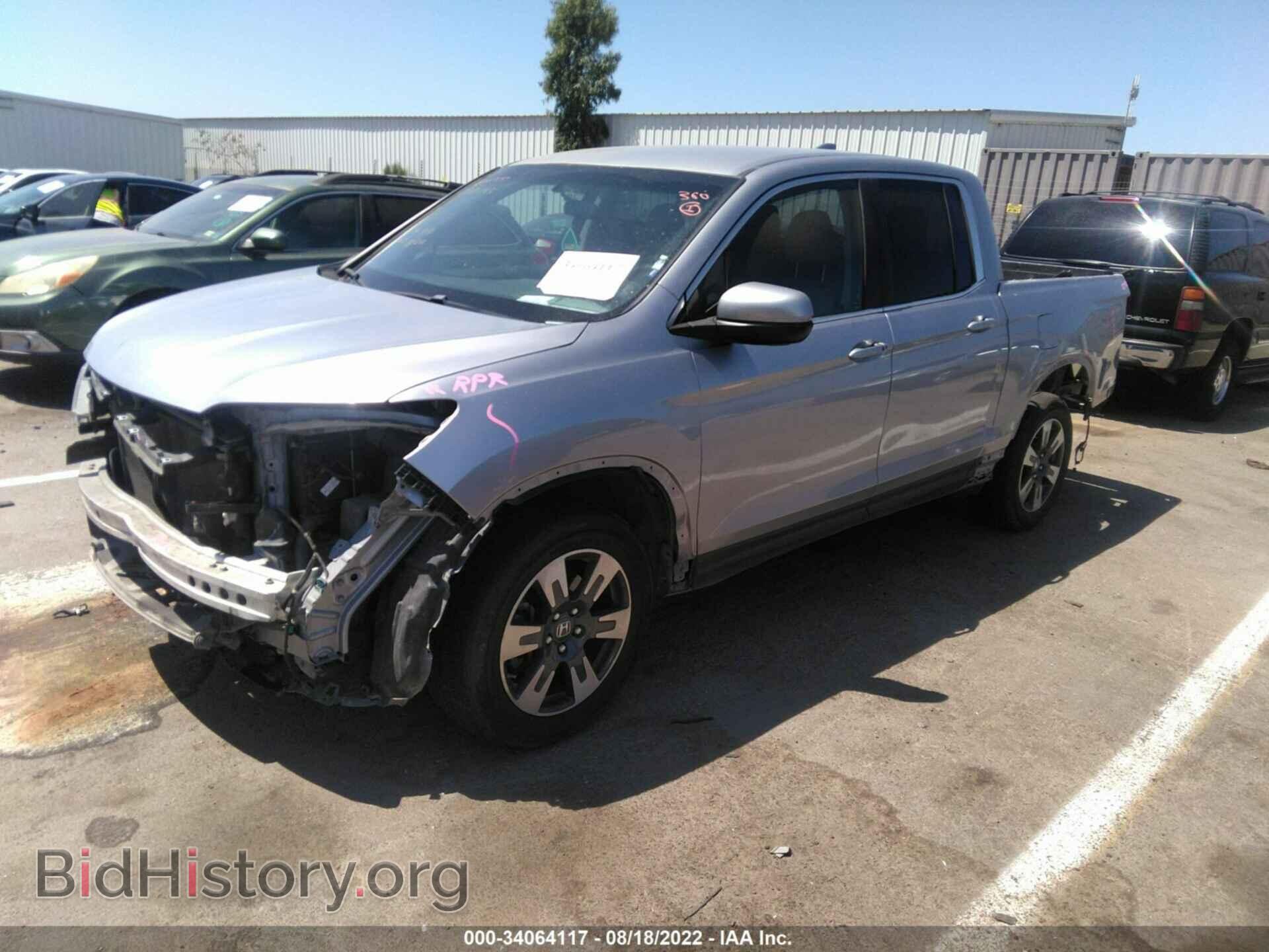 2017 HONDA RIDGELINE - VIN: 5FPYK3F5XHB017345 - Фото 2