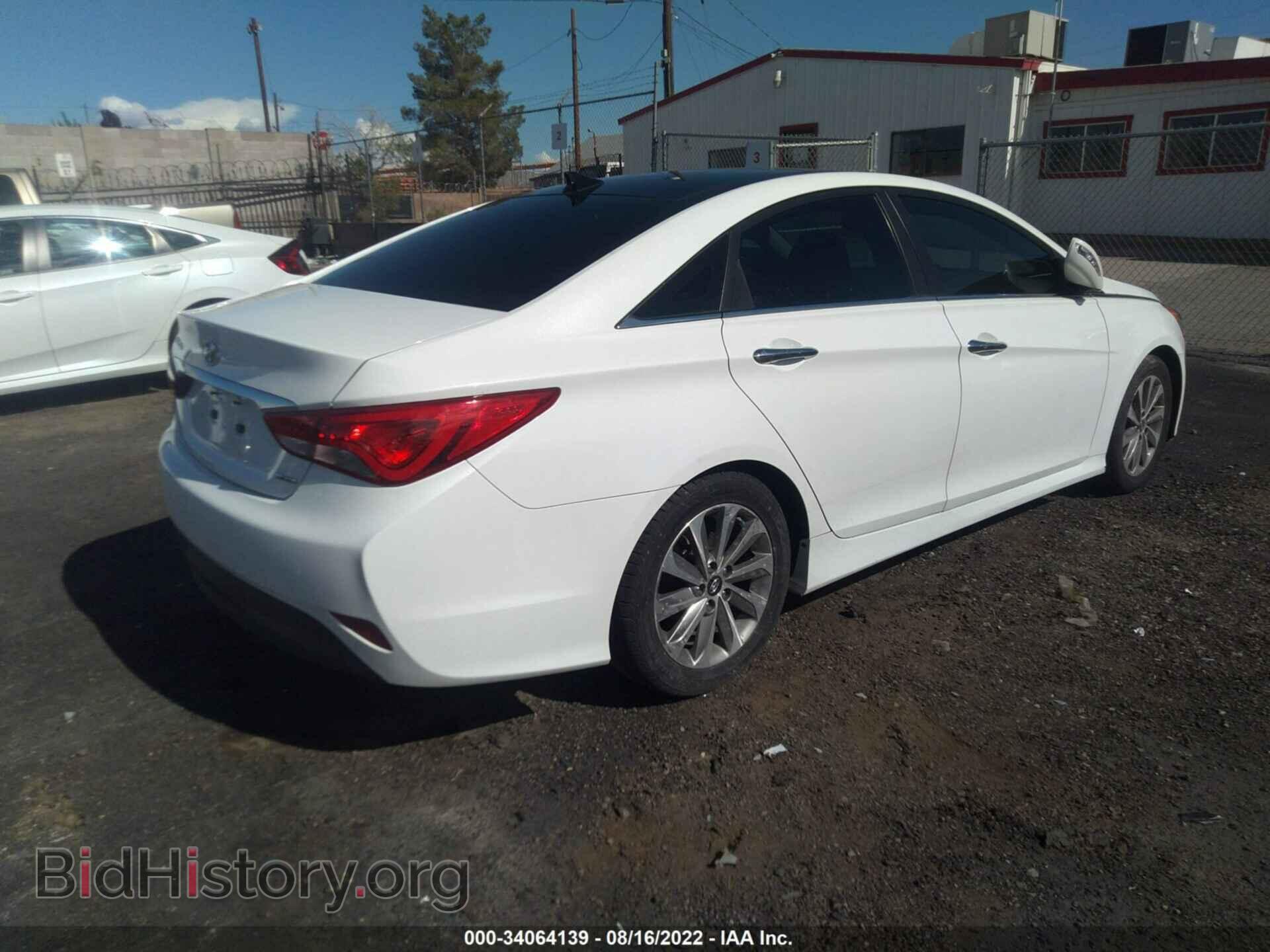 2014 HYUNDAI SONATA - VIN: 5NPEC4AC0EH887638 - Фото 4