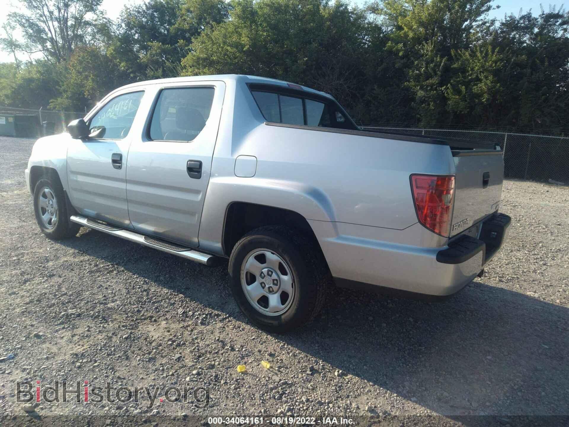 2010 HONDA RIDGELINE - VIN: 5FPYK1F22AB012365 - Фото 3