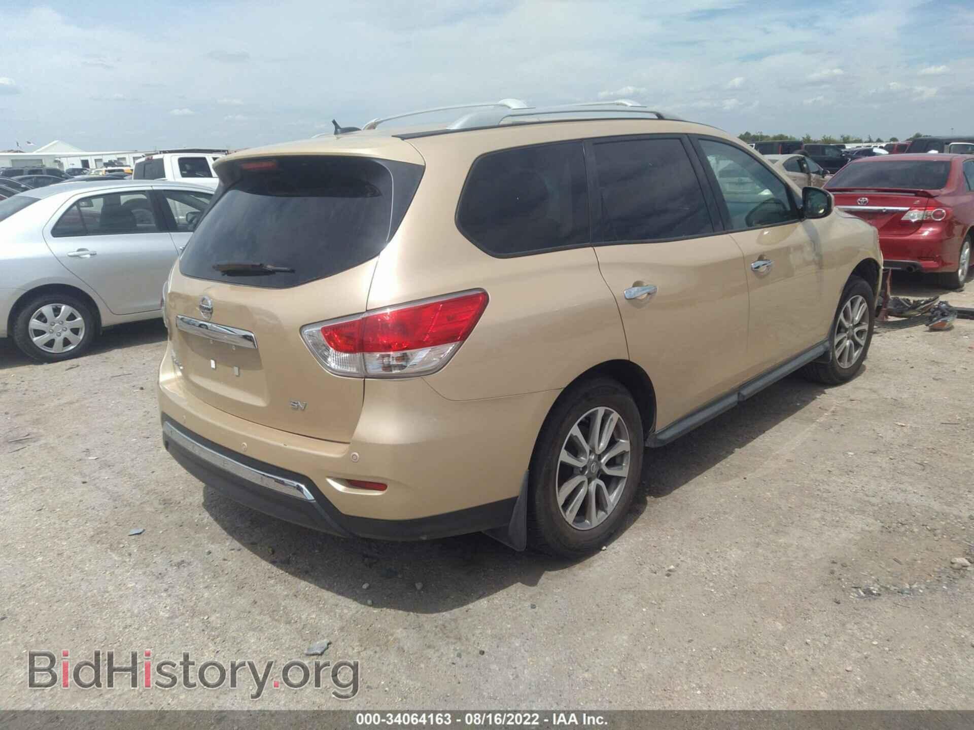 2013 NISSAN PATHFINDER - VIN: 5N1AR2MN9DC690214 - Фото 4