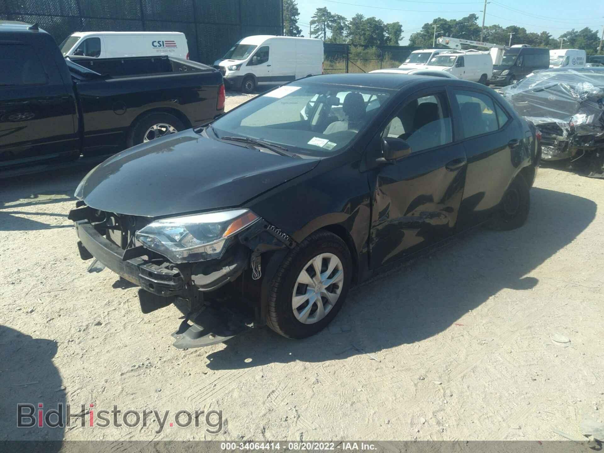 2014 TOYOTA COROLLA - VIN: 2T1BURHEXEC049611 - Фото 2