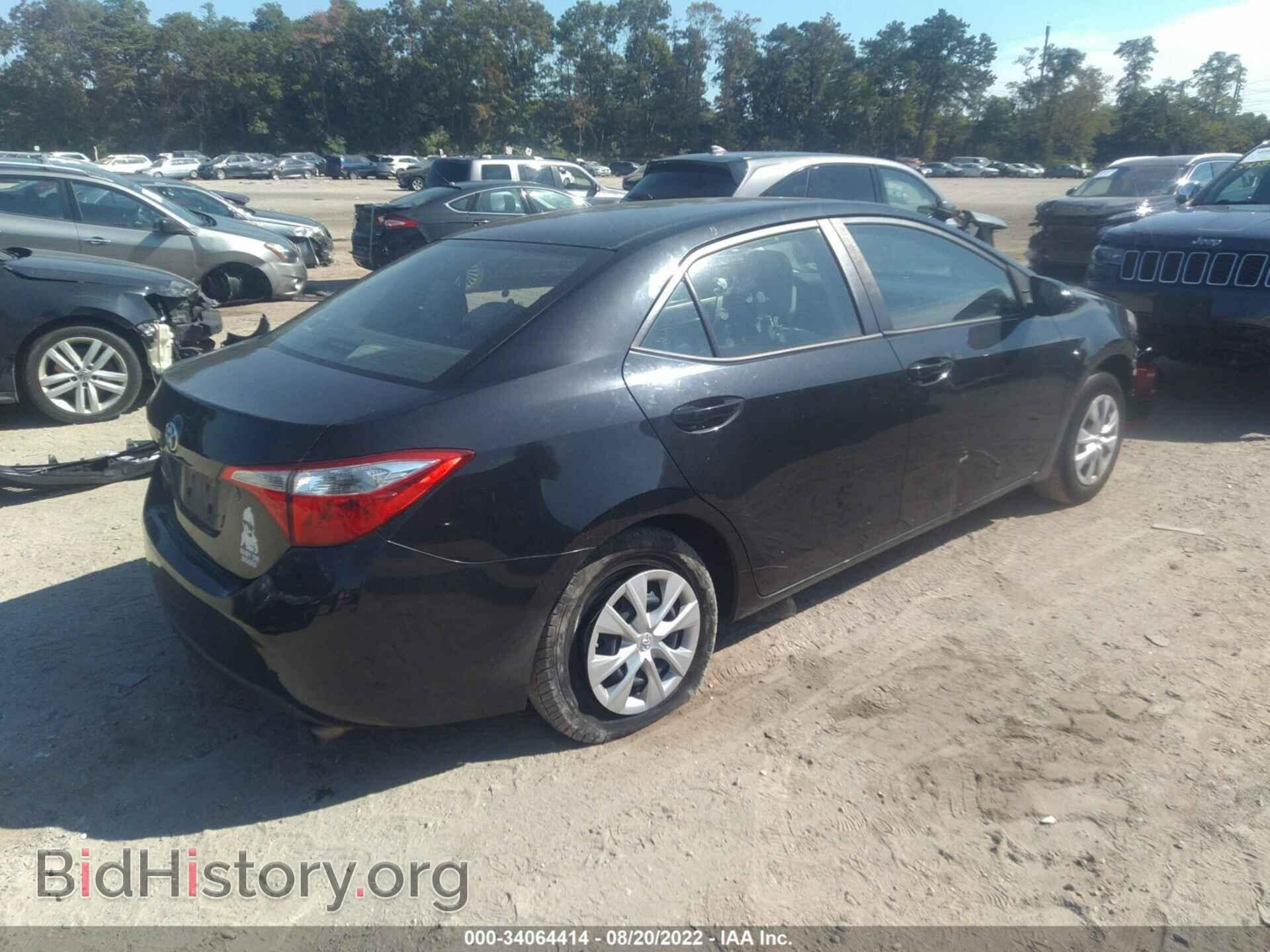 2014 TOYOTA COROLLA - VIN: 2T1BURHEXEC049611 - Фото 4