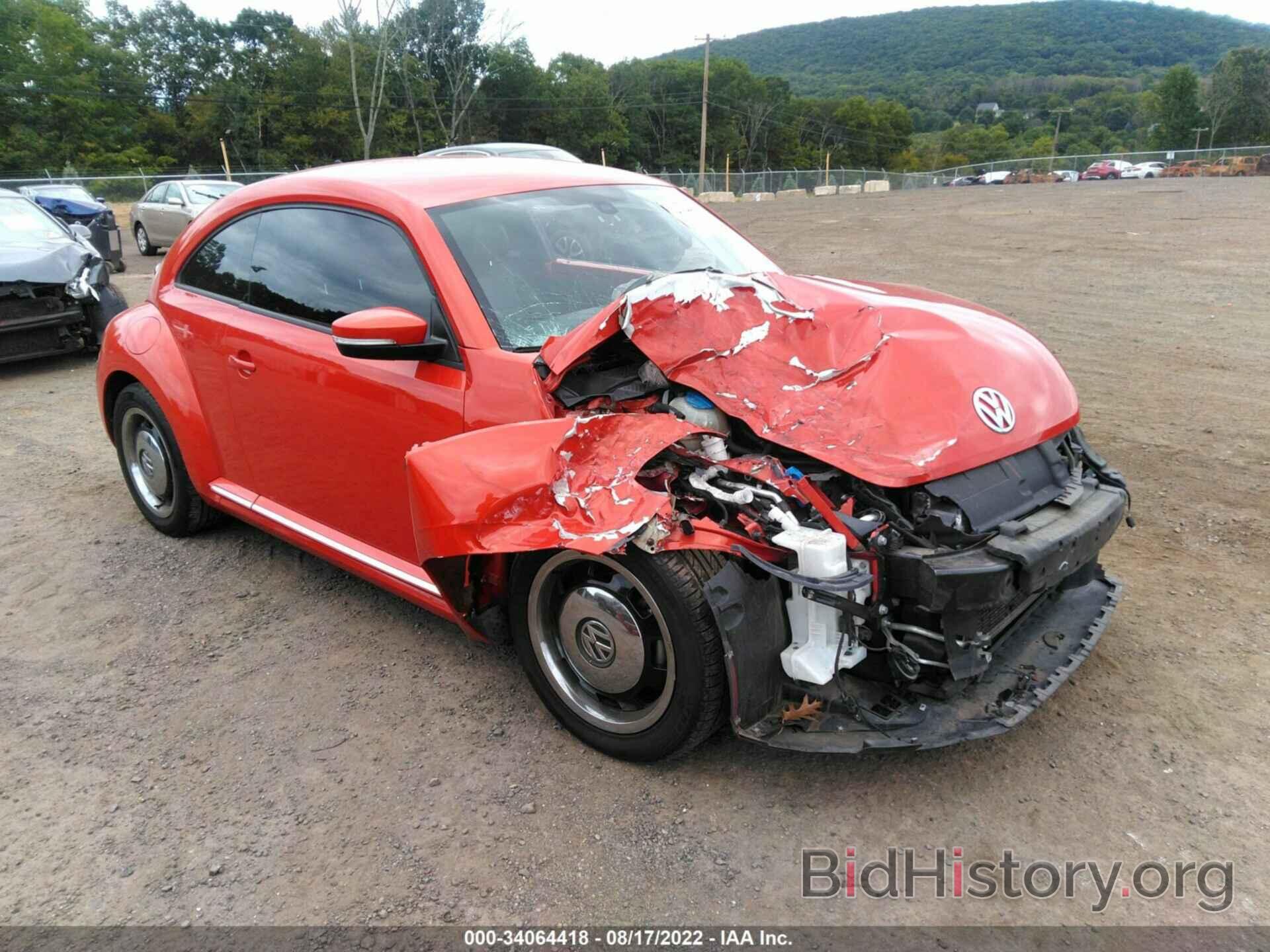 Фотография 3VWJ17AT8GM626838 - VOLKSWAGEN BEETLE COUPE 2016