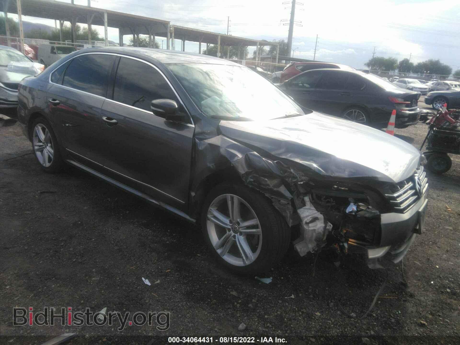 Photo 1VWCN7A39DC038568 - VOLKSWAGEN PASSAT 2013