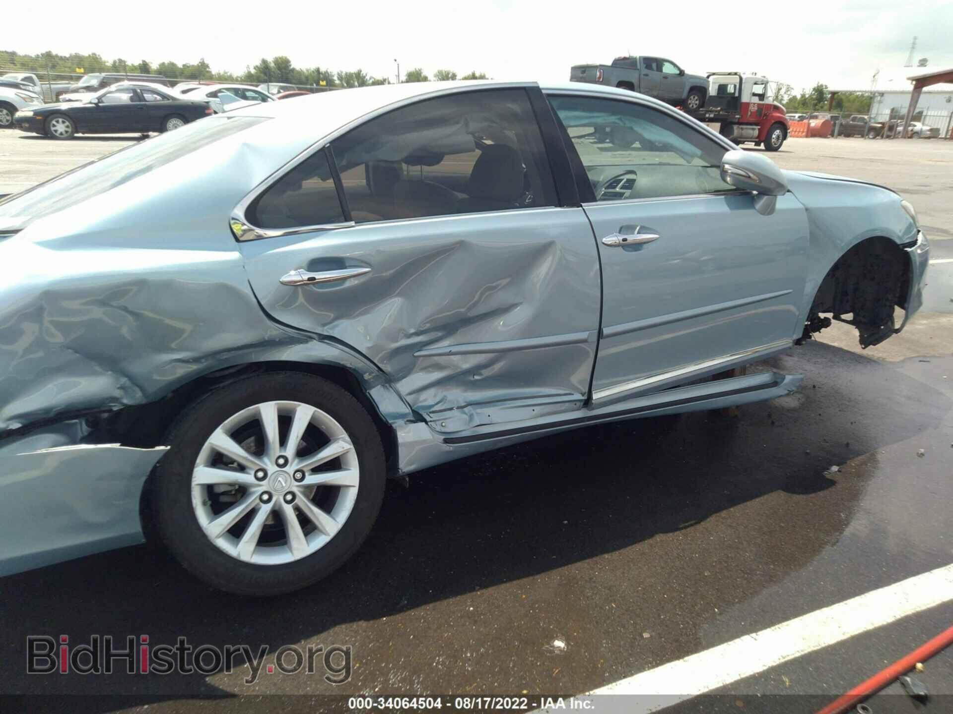 2011 LEXUS ES 350 - VIN: JTHBK1EG8B2429455 - Фото 6