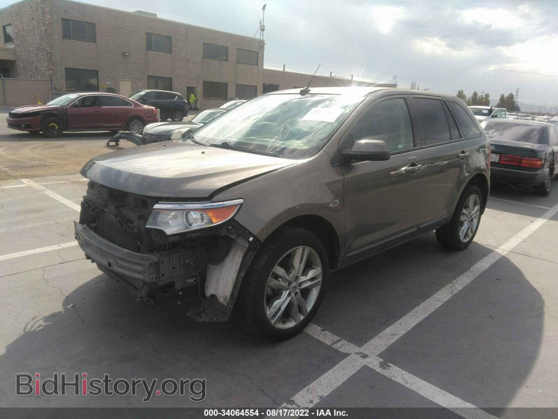 2014 FORD EDGE - VIN: 2FMDK3JC9EBB66332 - Фото 2