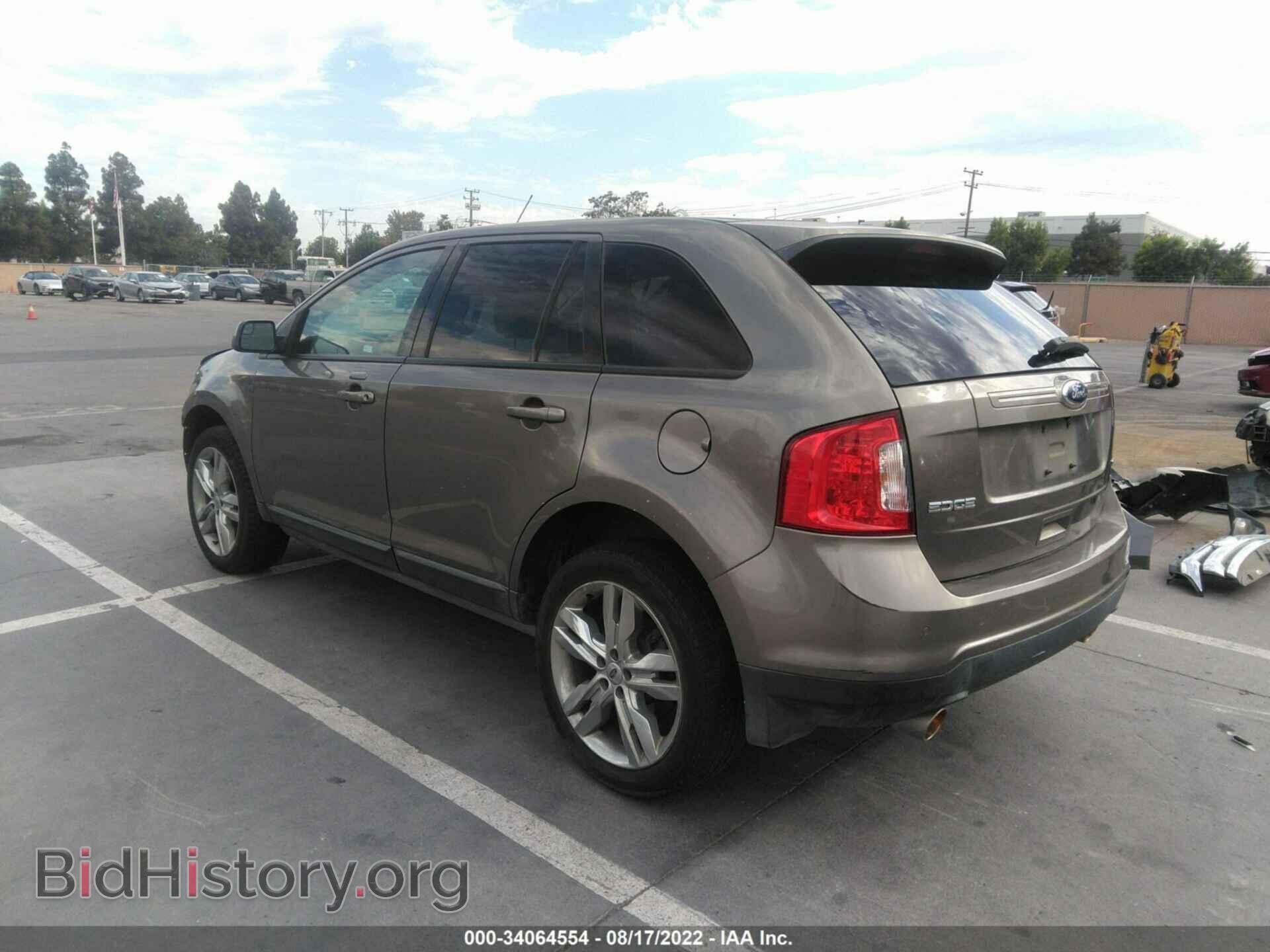 2014 FORD EDGE - VIN: 2FMDK3JC9EBB66332 - Фото 3