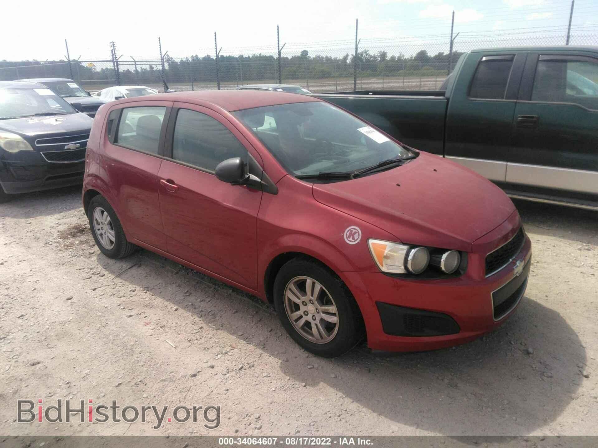 Фотография 1G1JA6SH0C4213950 - CHEVROLET SONIC 2012