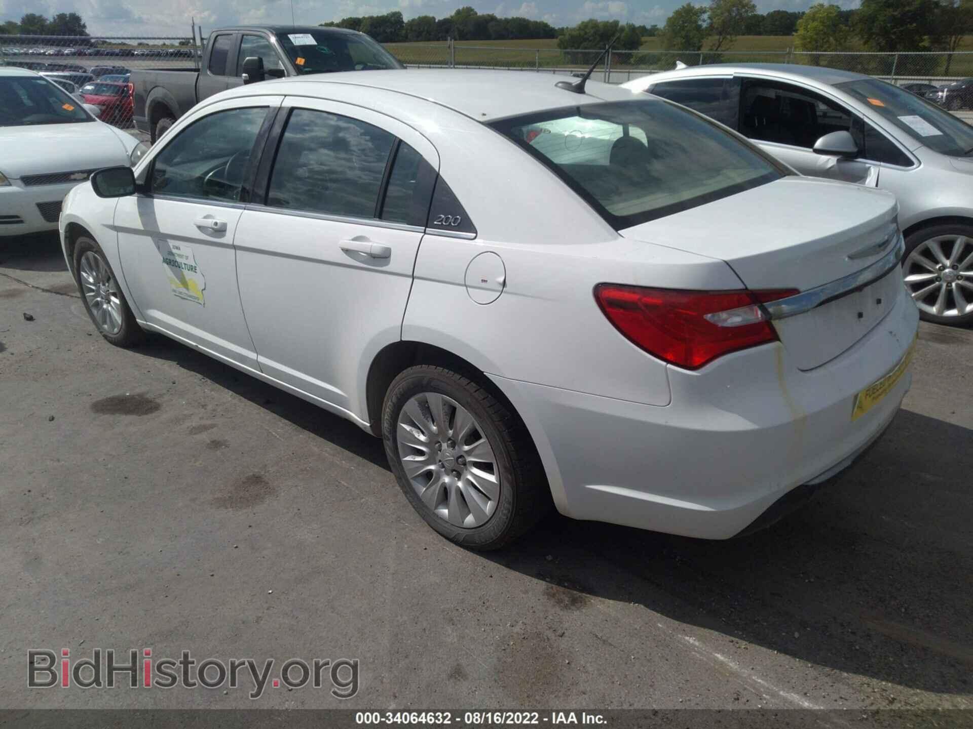2014 CHRYSLER 200 - VIN: 1C3CCBAG9EN131227 - Фото 3