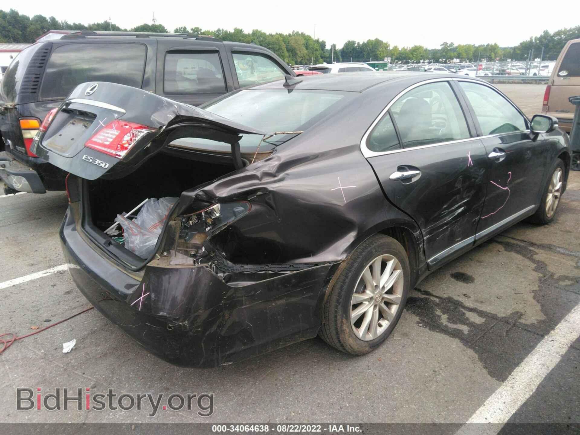 2010 LEXUS ES 350 - VIN: JTHBK1EG4A2401456 - Фото 4