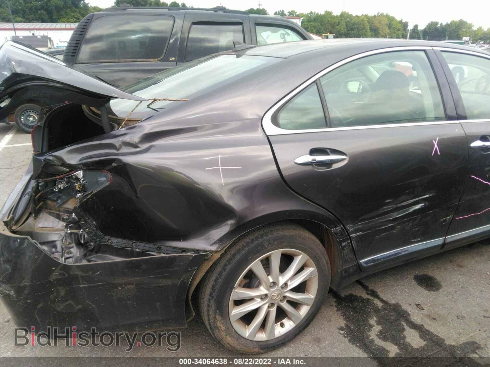 2010 LEXUS ES 350 - VIN: JTHBK1EG4A2401456 - Фото 6