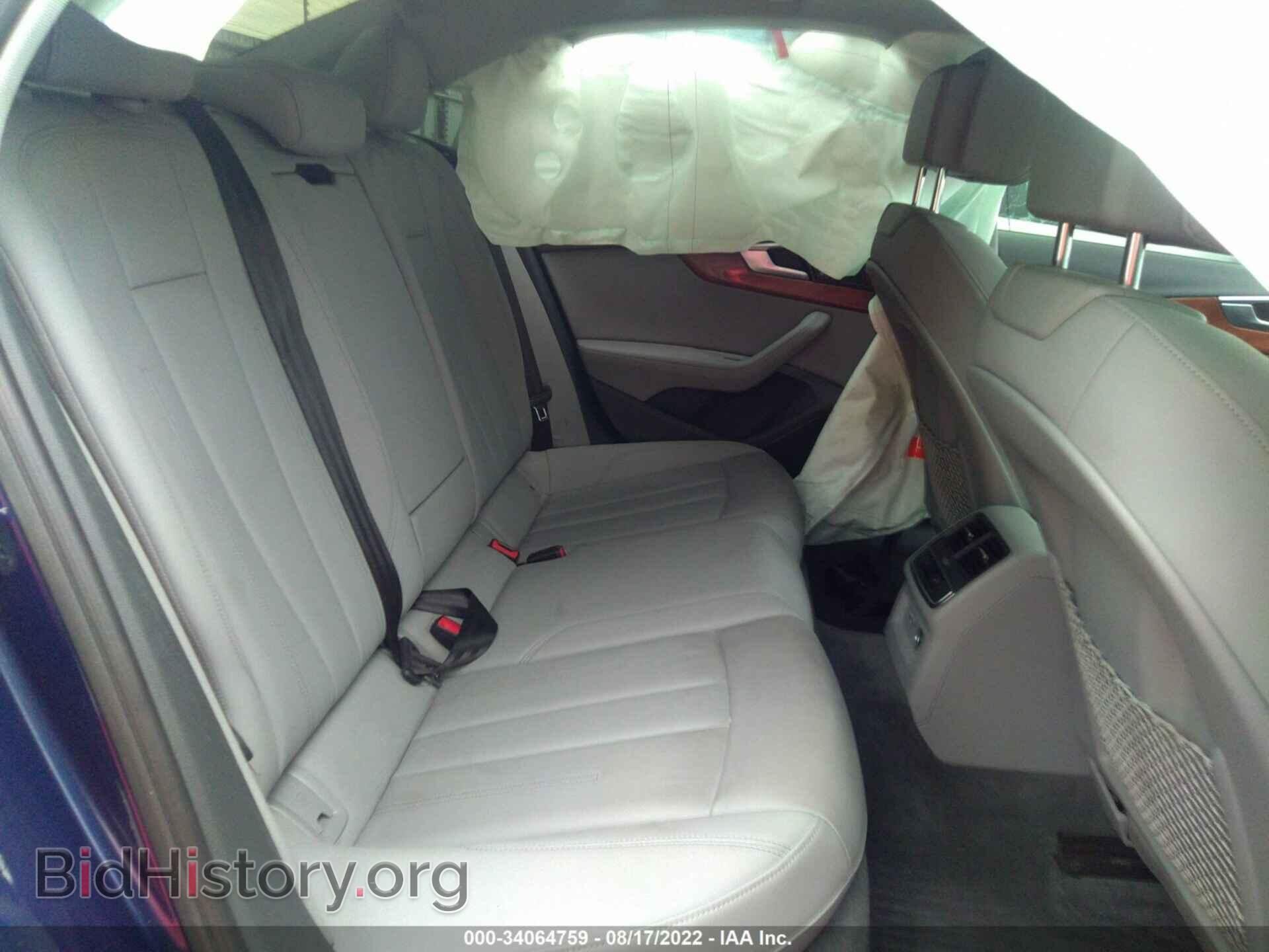 2020 AUDI A4 - VIN: WAUHMAF40LA073842 - Фото 8