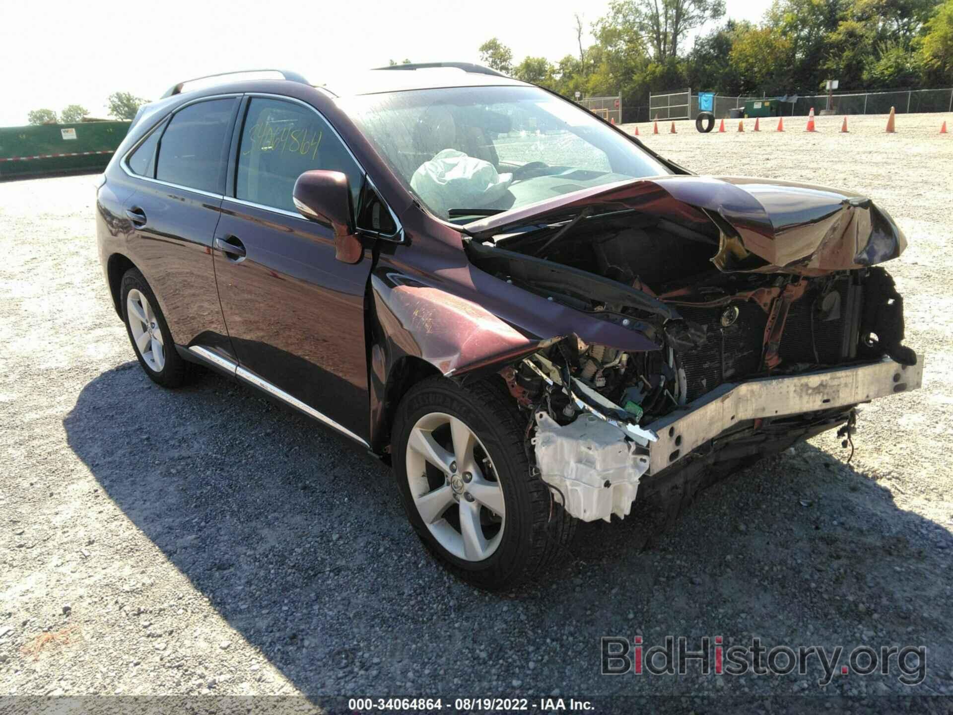 Фотография 2T2BK1BA1EC245929 - LEXUS RX 350 2014