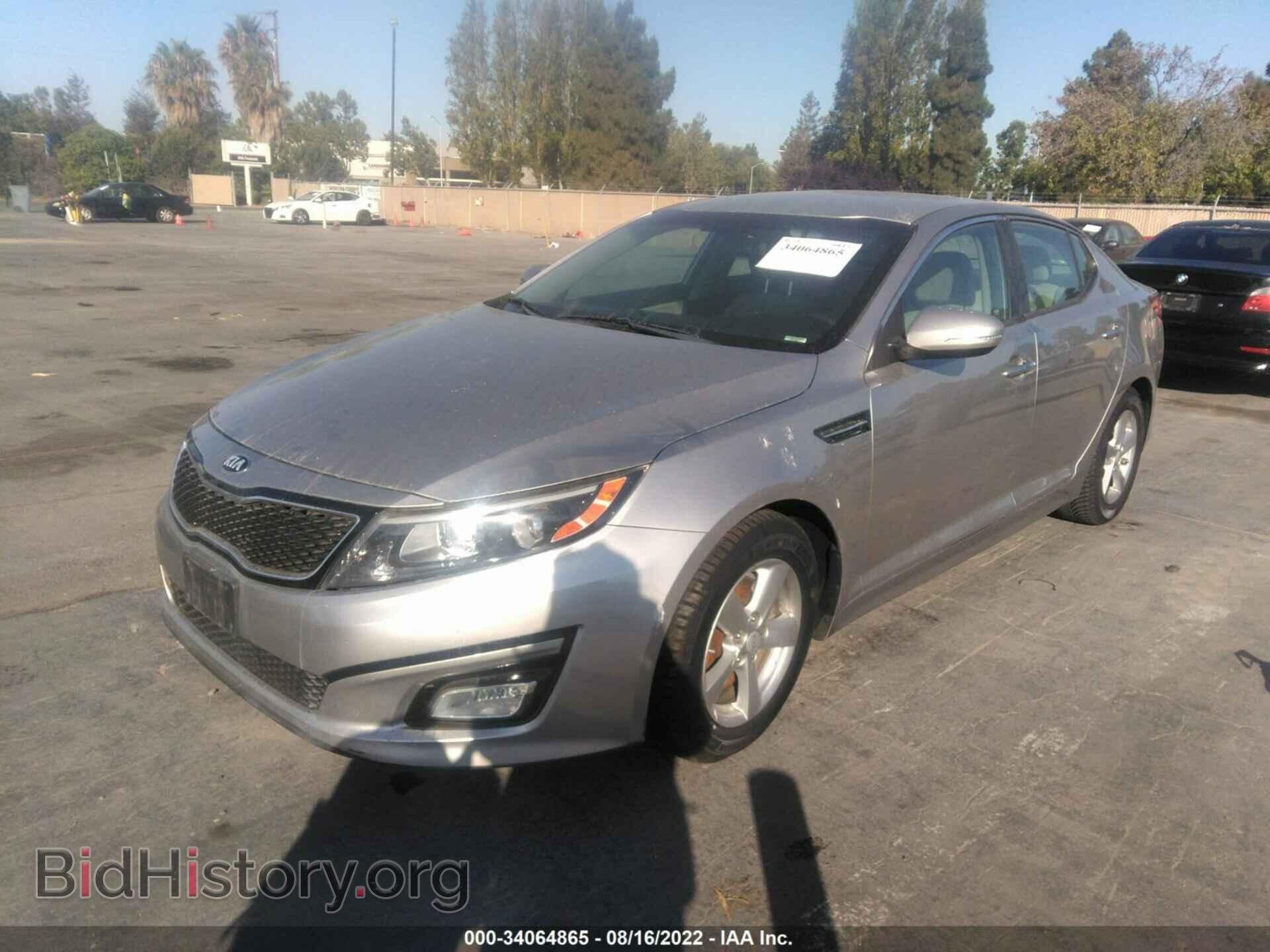 2014 KIA OPTIMA - VIN: 5XXGM4A71EG323646 - Фото 2
