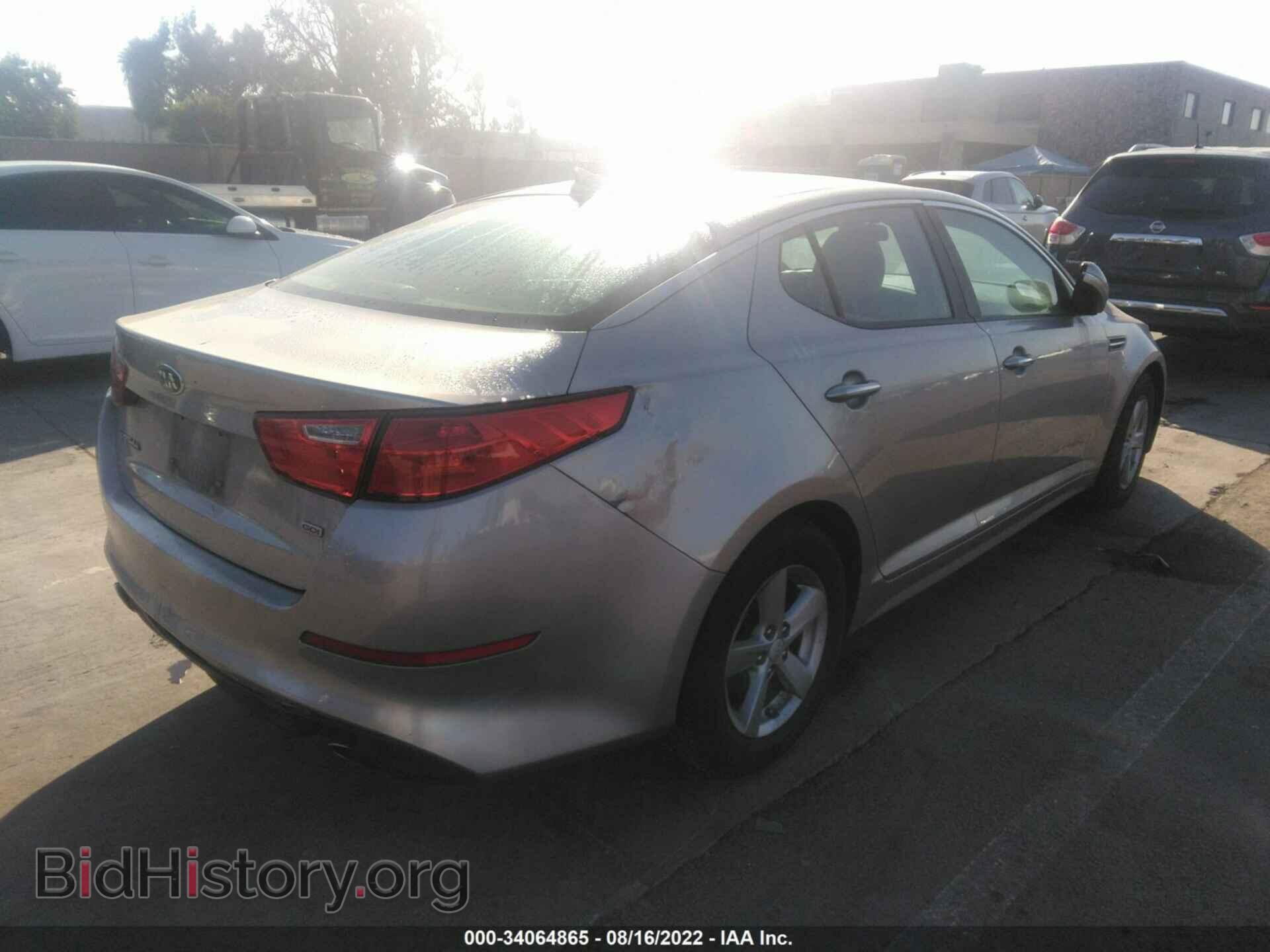 2014 KIA OPTIMA - VIN: 5XXGM4A71EG323646 - Фото 4
