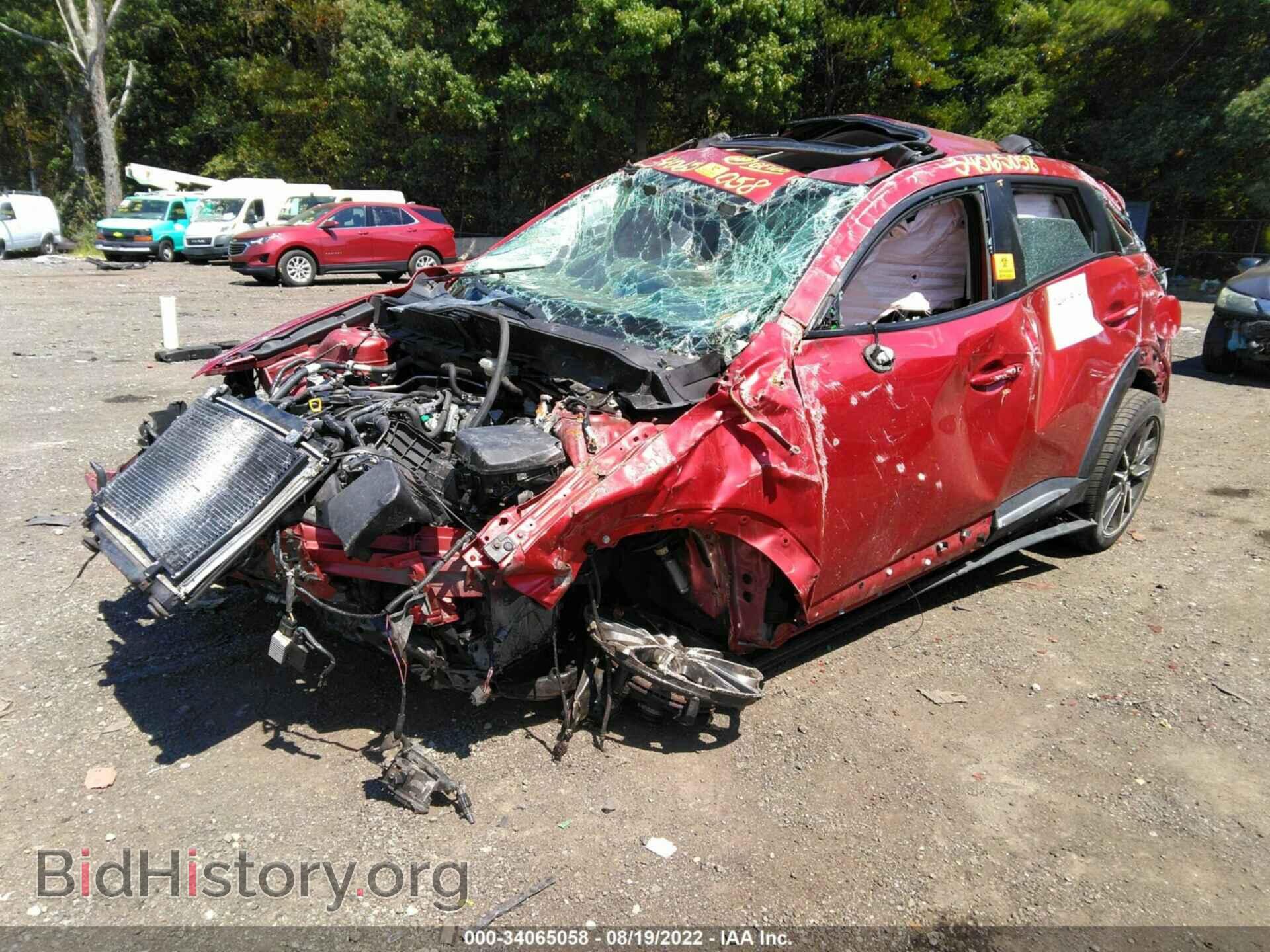 2016 MAZDA CX-3 - VIN: JM1DKFD71G0129347 - Фото 2