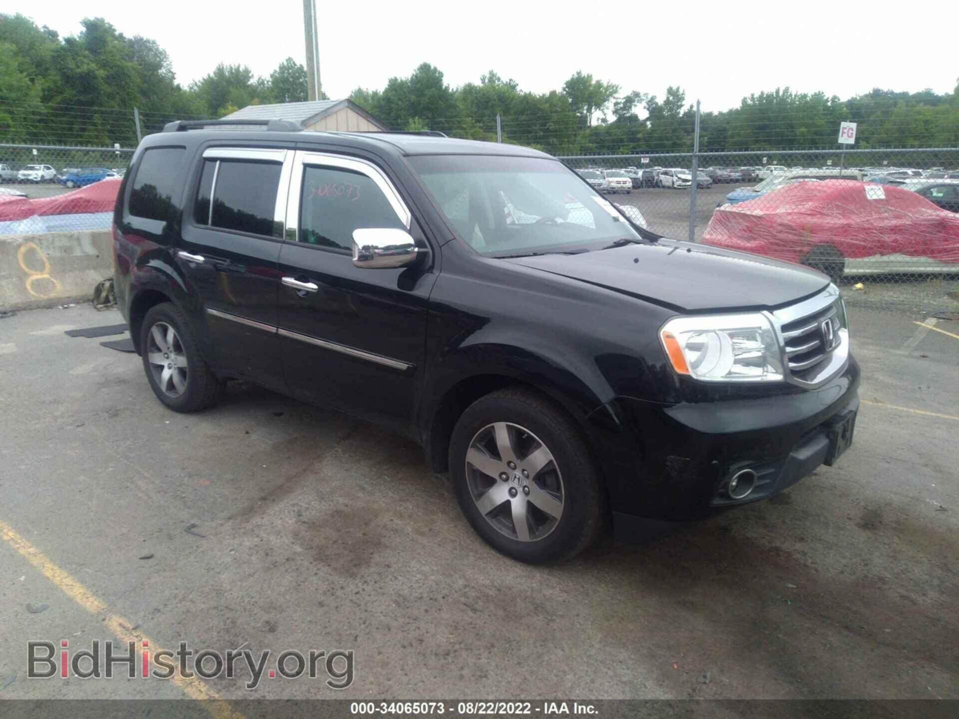 Фотография 5FNYF4H98CB076695 - HONDA PILOT 2012