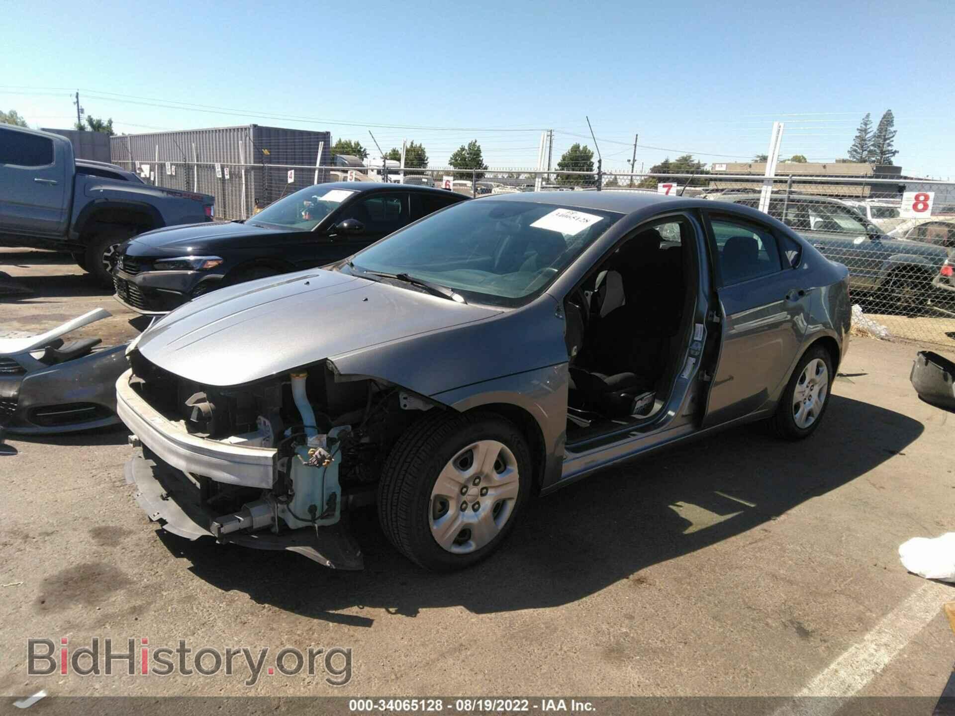 2013 DODGE DART - VIN: 1C3CDFAH3DD315905 - Фото 2