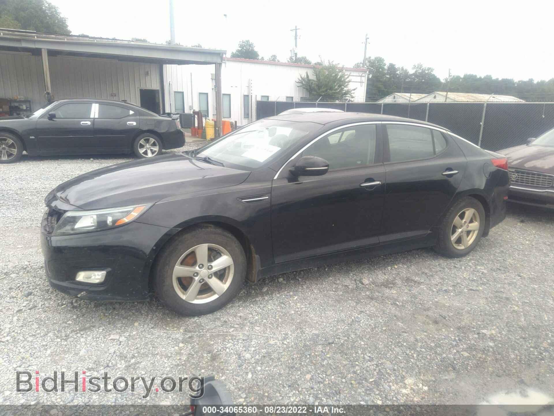 2015 KIA OPTIMA - VIN: KNAGM4A78F5661631 - Фото 2